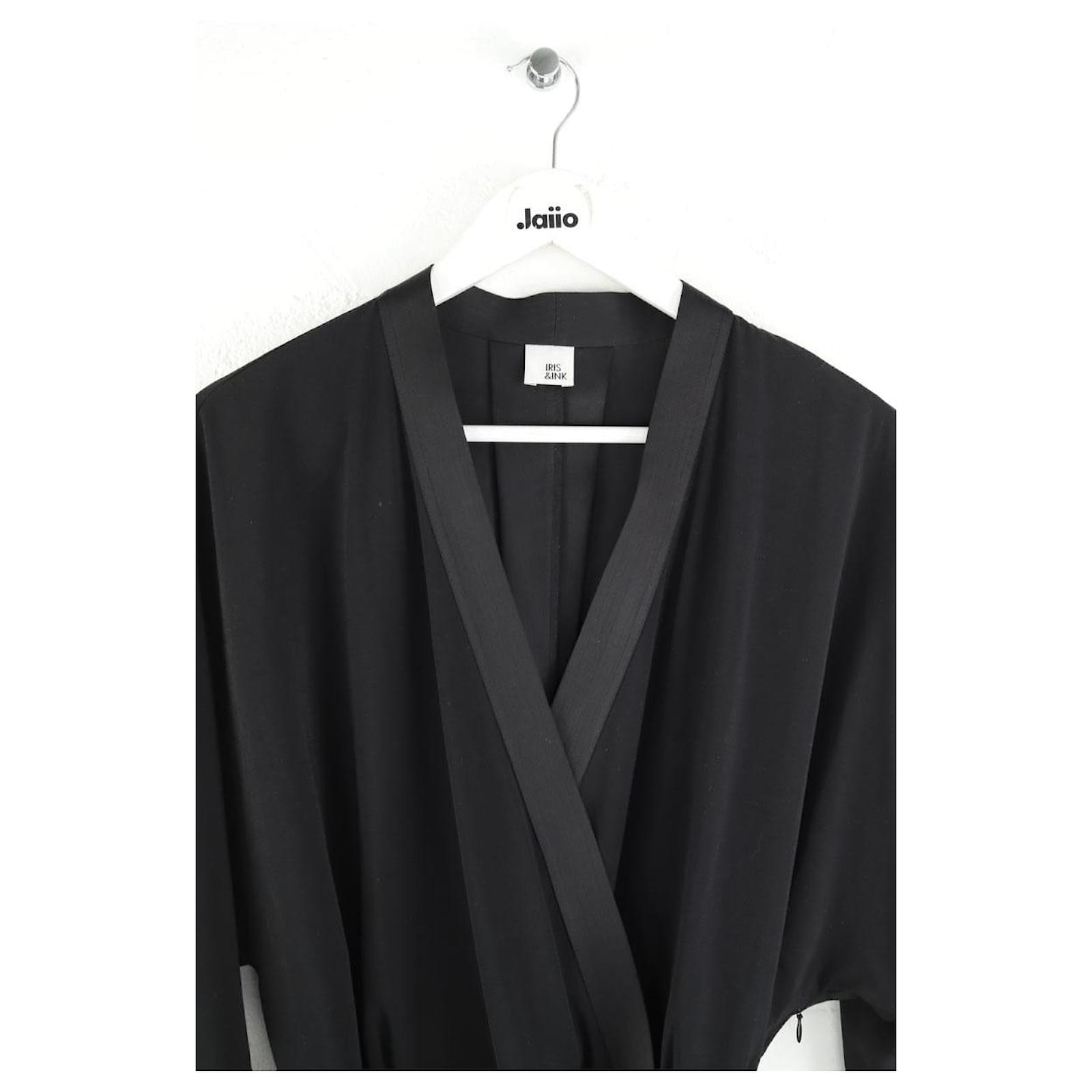 Iris Ink Black jumpsuit Polyester Joli Closet