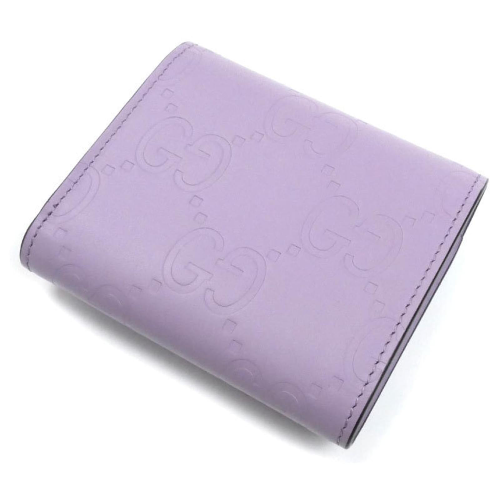 Gucci GG Medium Tri-fold Wallet in Lilac ref.2225771 - Joli Closet