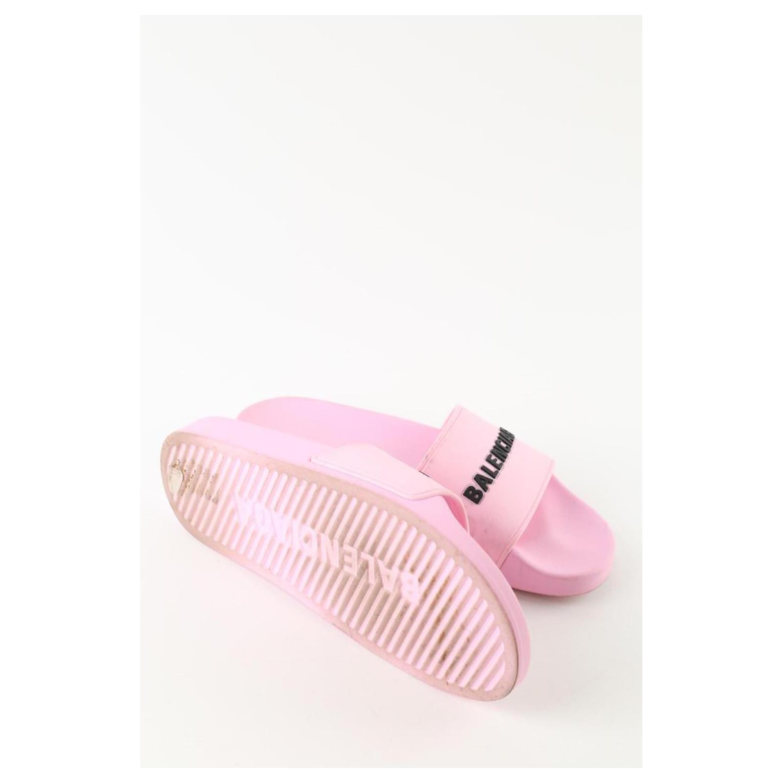 Balenciaga Pink sandals Plastic ref.2227344 - Joli Closet