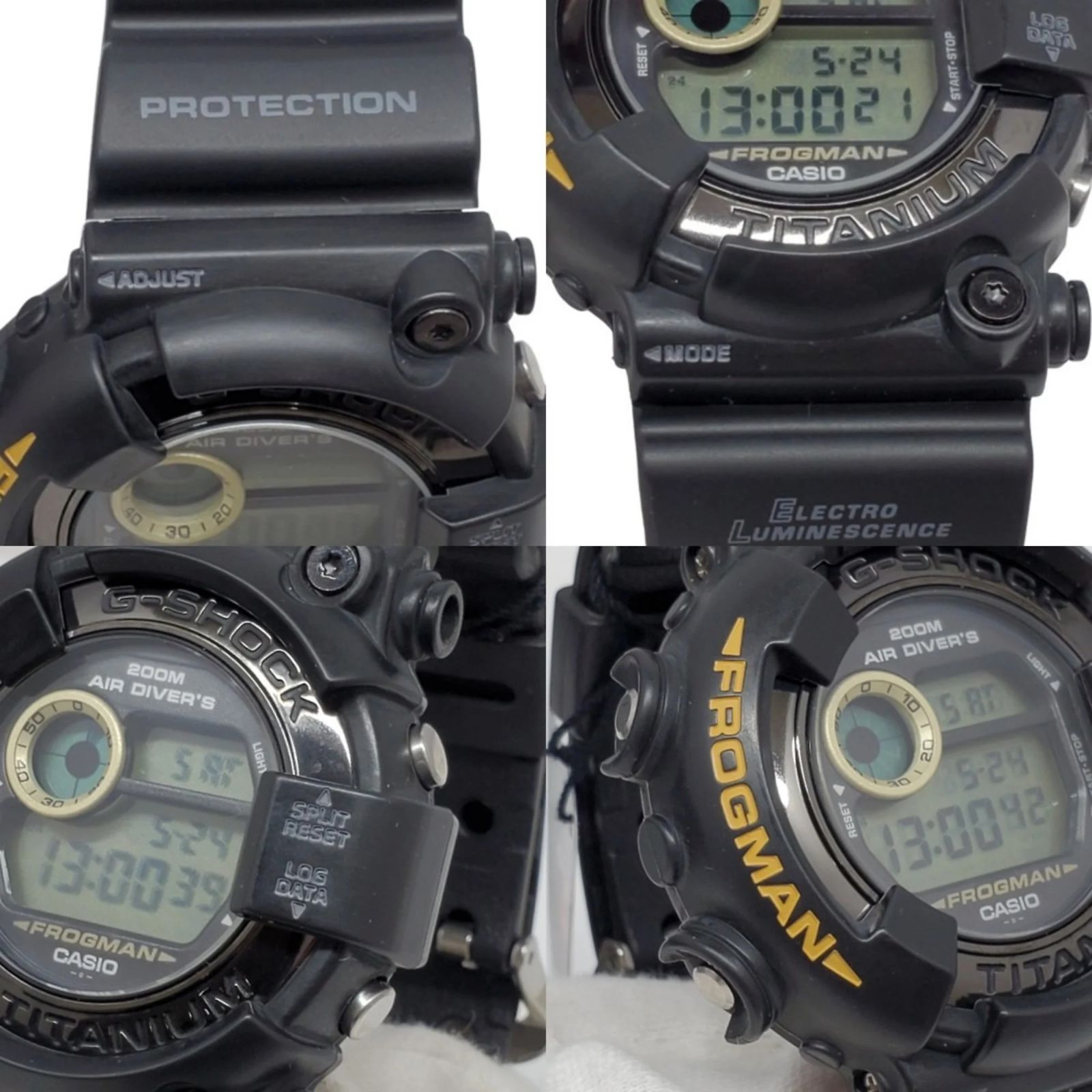 Autre Marque Casio G-Shock DW-8200BM-1T Frogman Watch Black ref 