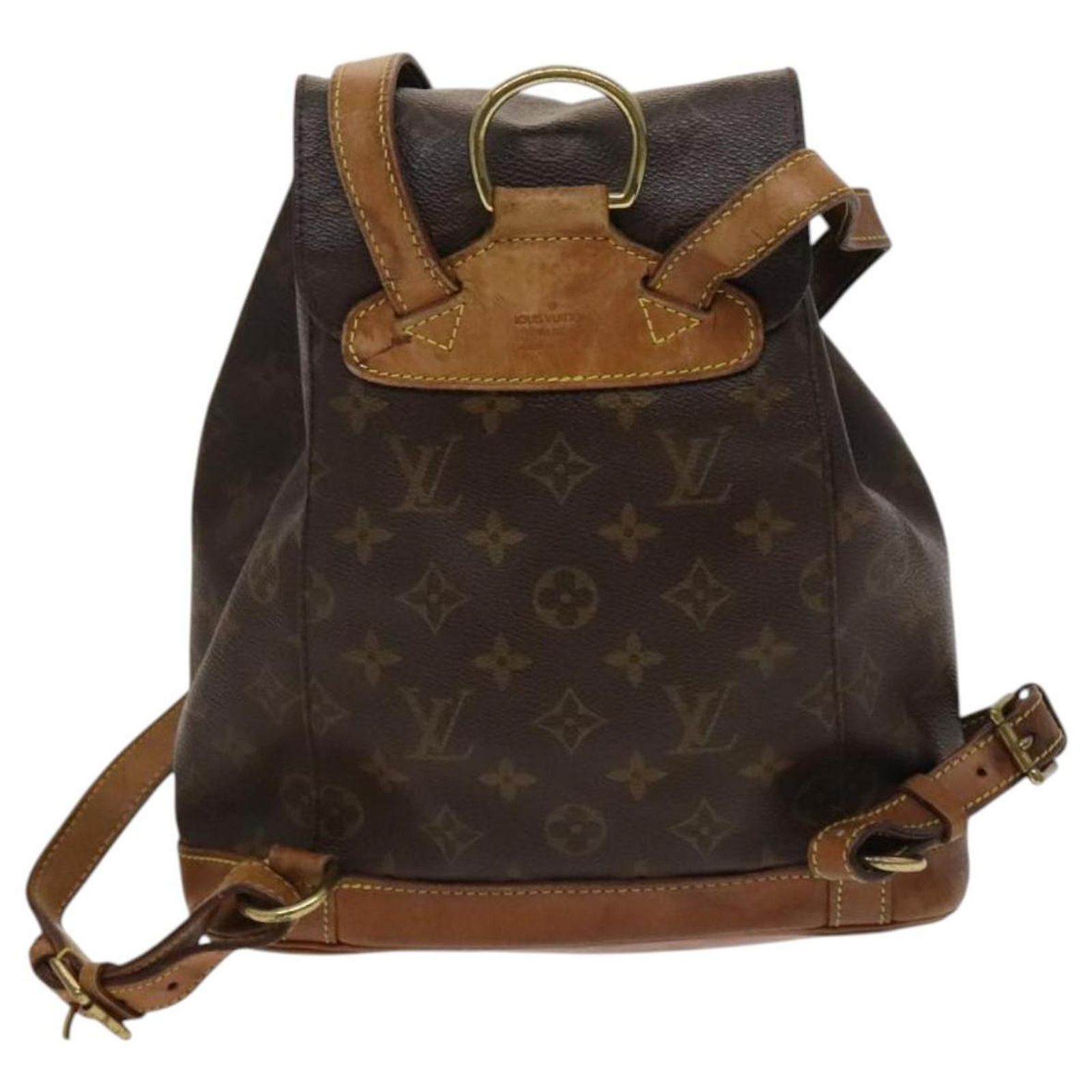 LOUIS VUITTON Monogram Montsouris MM Backpack M51136 LV Auth  display picture 3