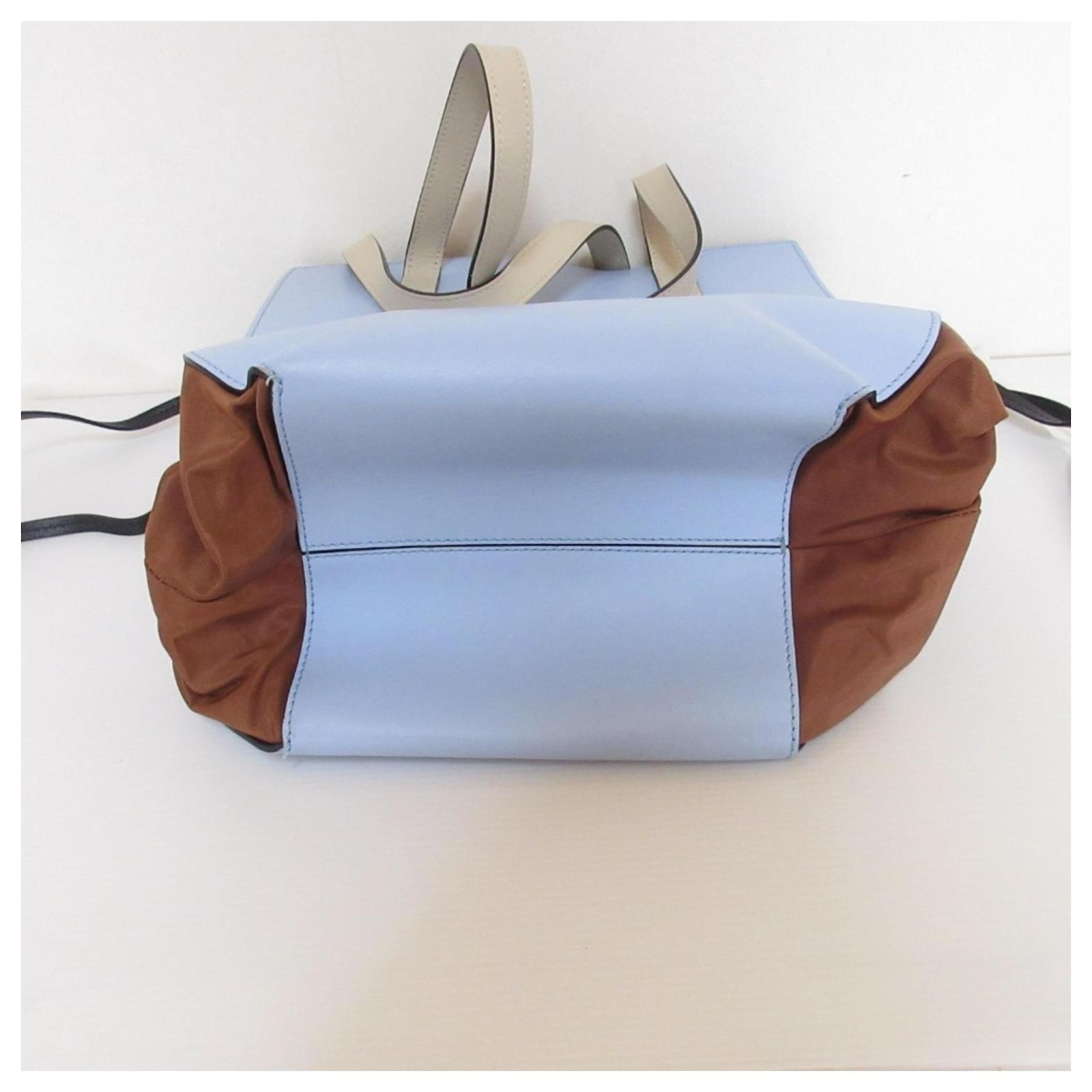 MARNI GUSSET DRAWSTRING SHOULDER TOTEBAG 