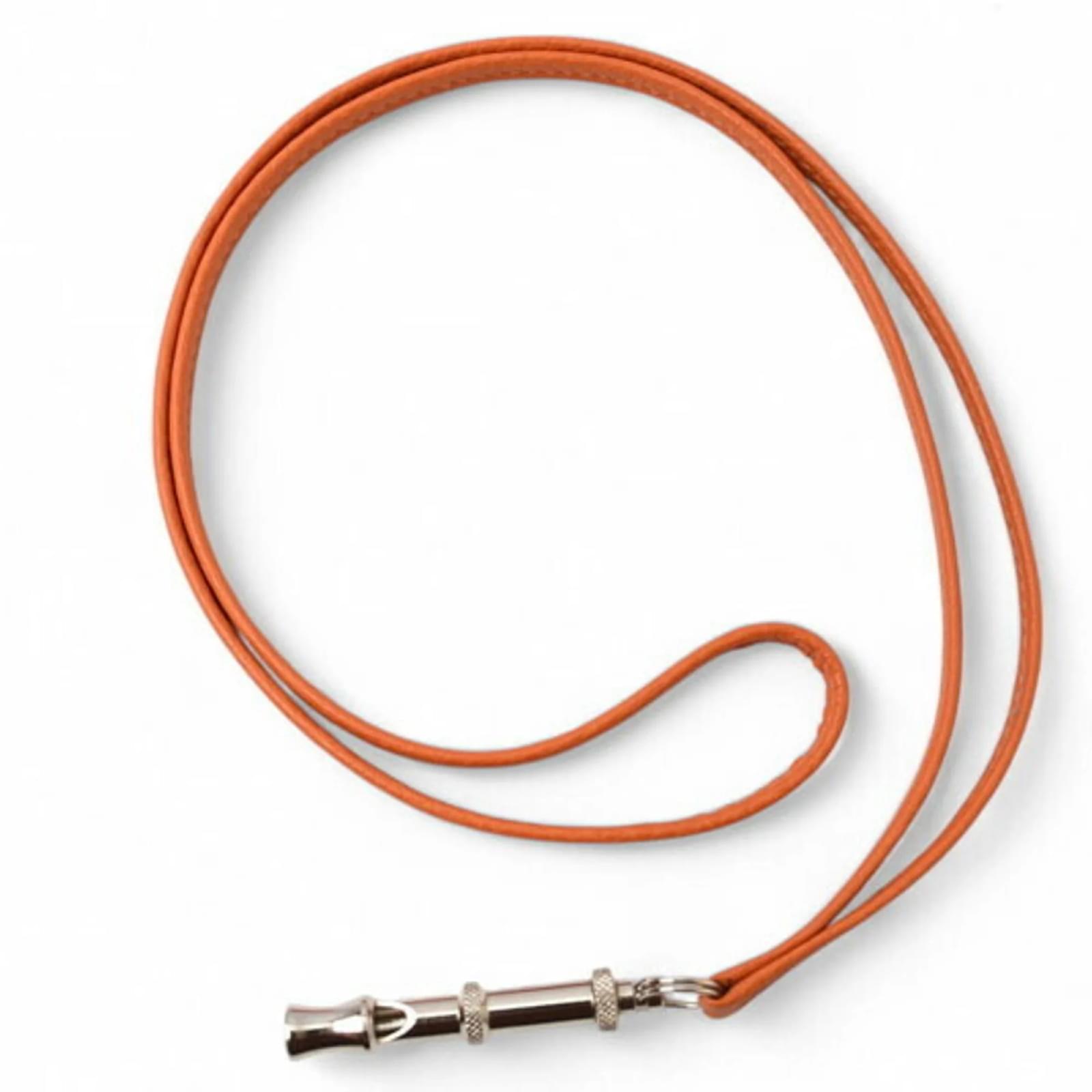HERMES Leather Choker Necklace エルメス HERMES Leather Choker Necklace エルメス