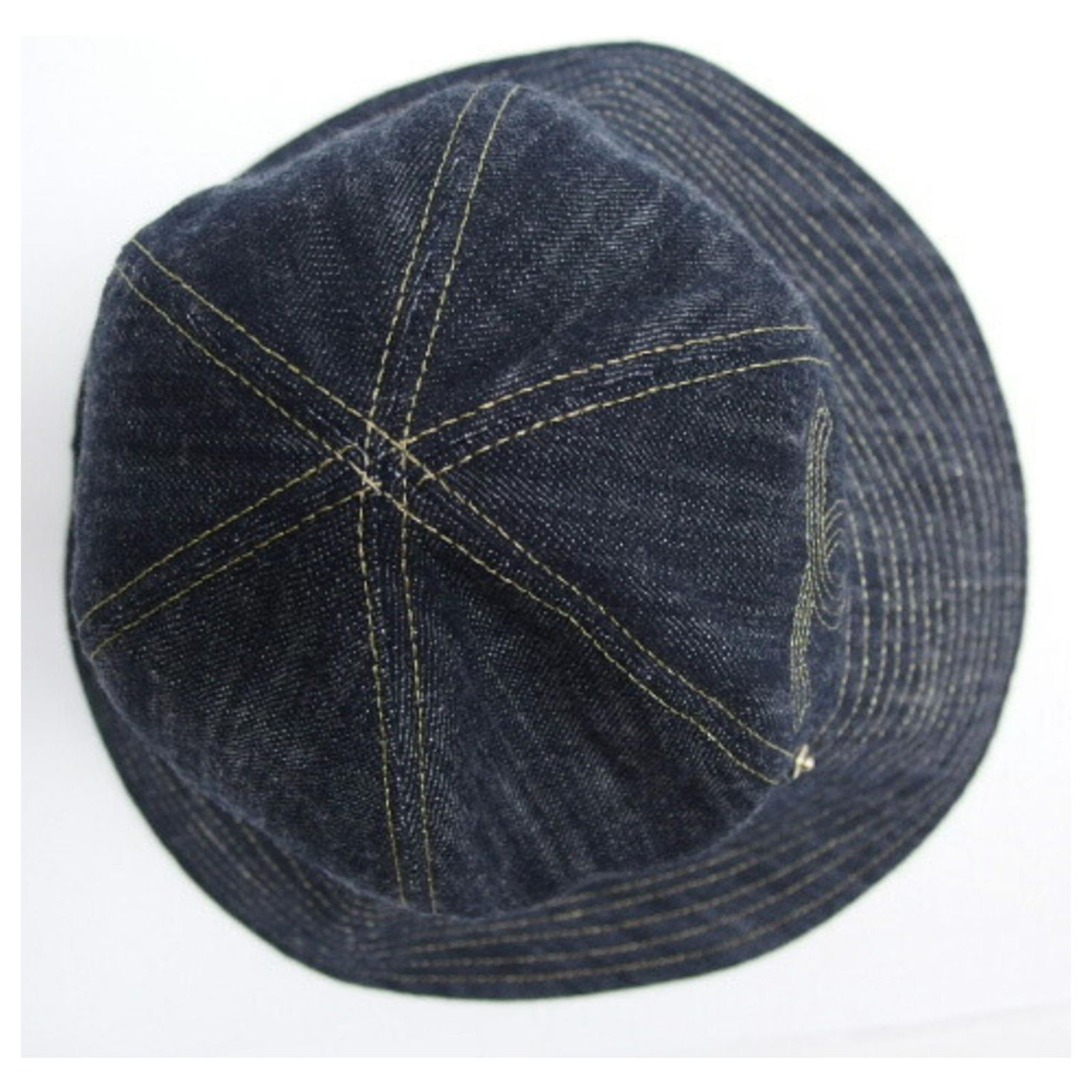 Chanel Sparkling Denim Bucket Hat Navy blue ref.2239018 