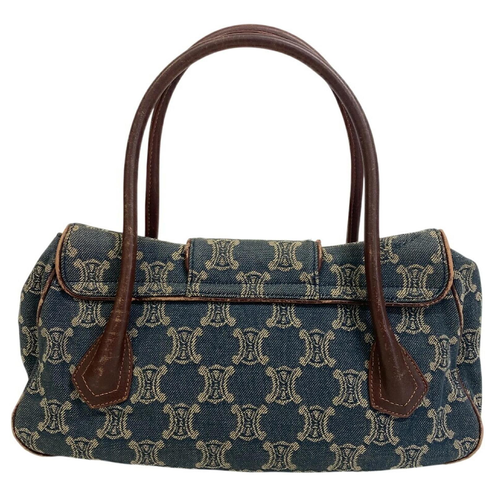 バッグ celine denim macadam Shoulder Bag Celine Macadam Shoulder Bag in Denim – Eleven13 Studios