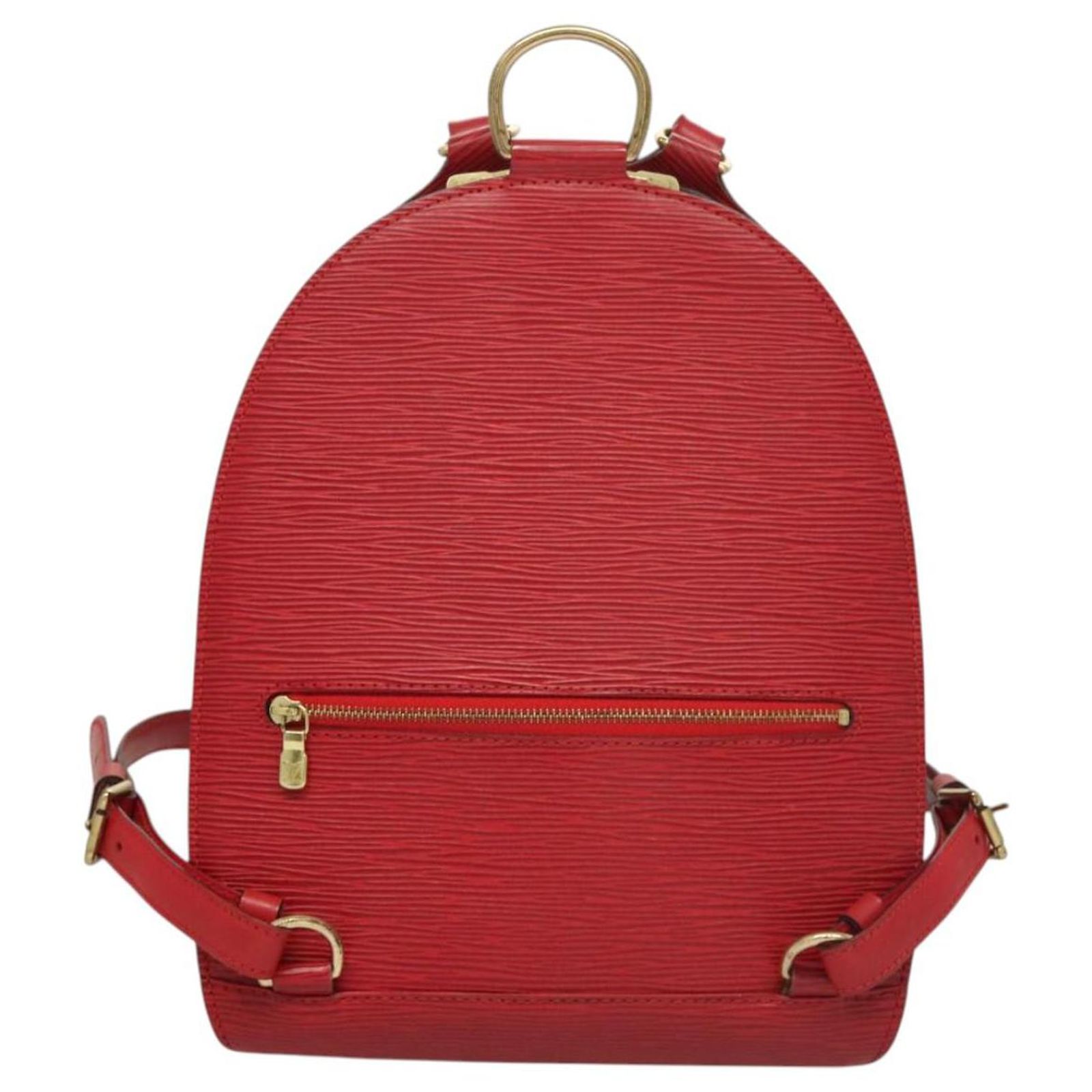 LOUIS VUITTON Epi Mabillon Backpack Castilian Red M52237 LV Auth sw690 LOUIS VUITTON Epi Mabillon Backpack Castilian Red M52237 LV  main image 2