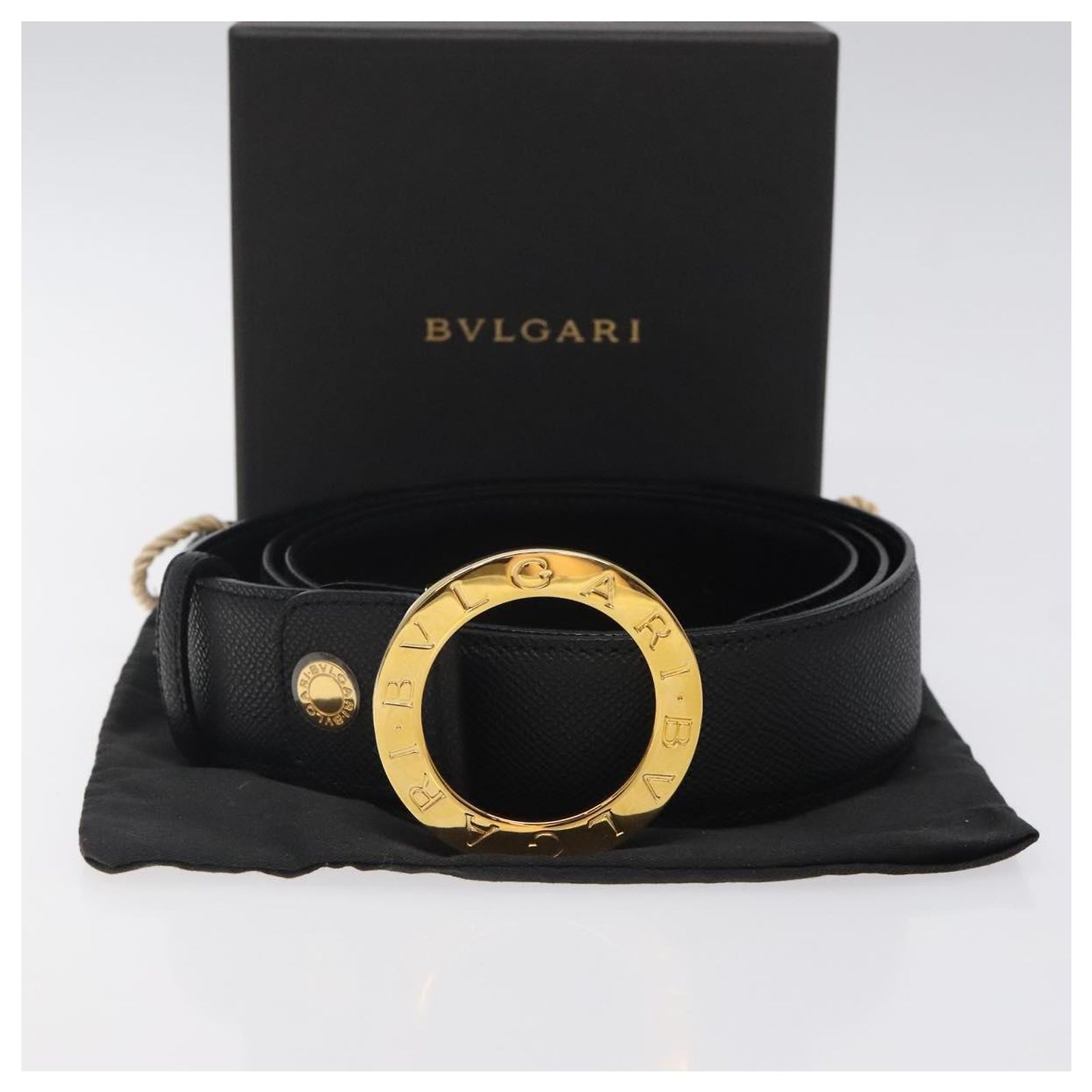 BVLGARI Belt Leather 45.3\