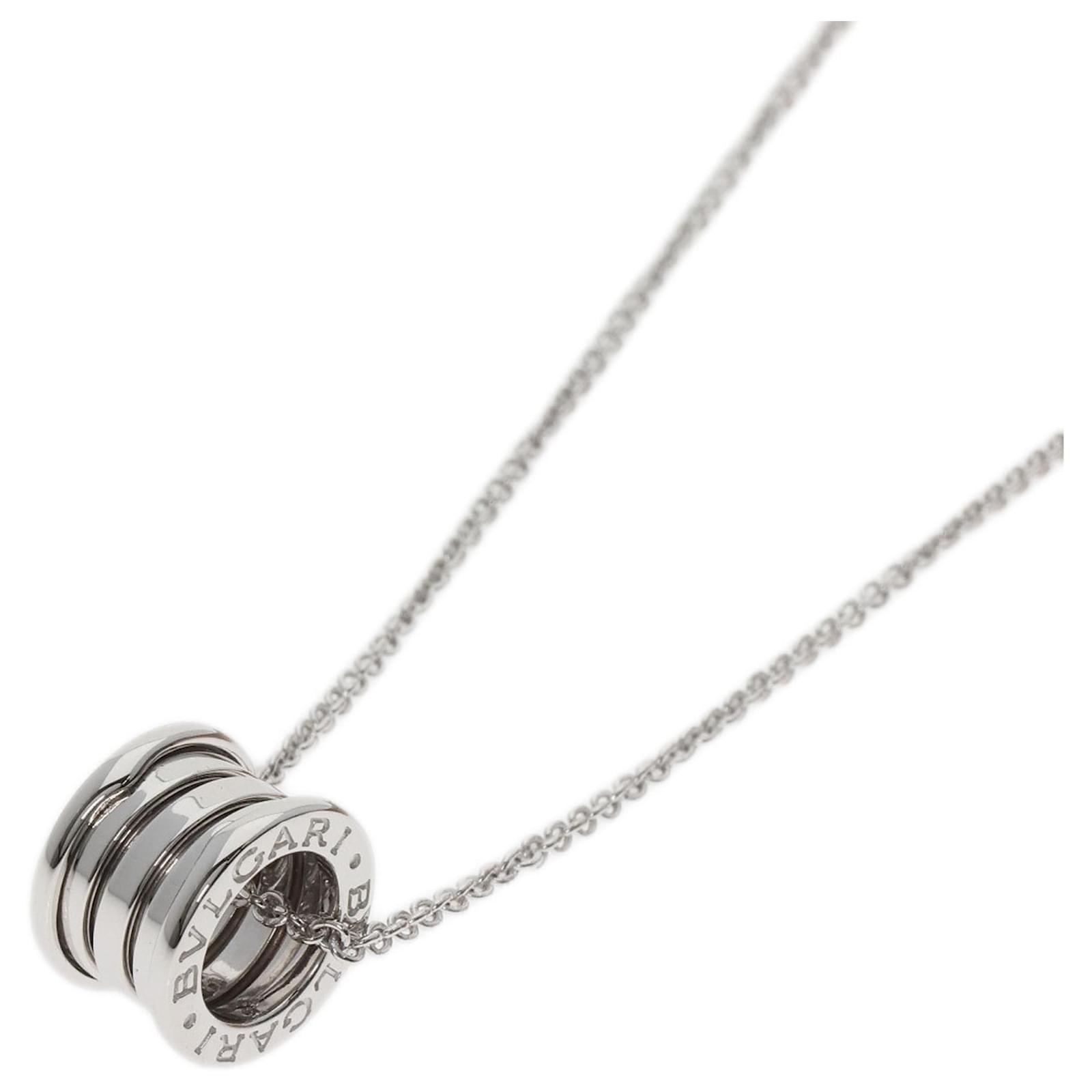 Bulgari Collana Bvlgari B-zero1 in oro bianco 18K