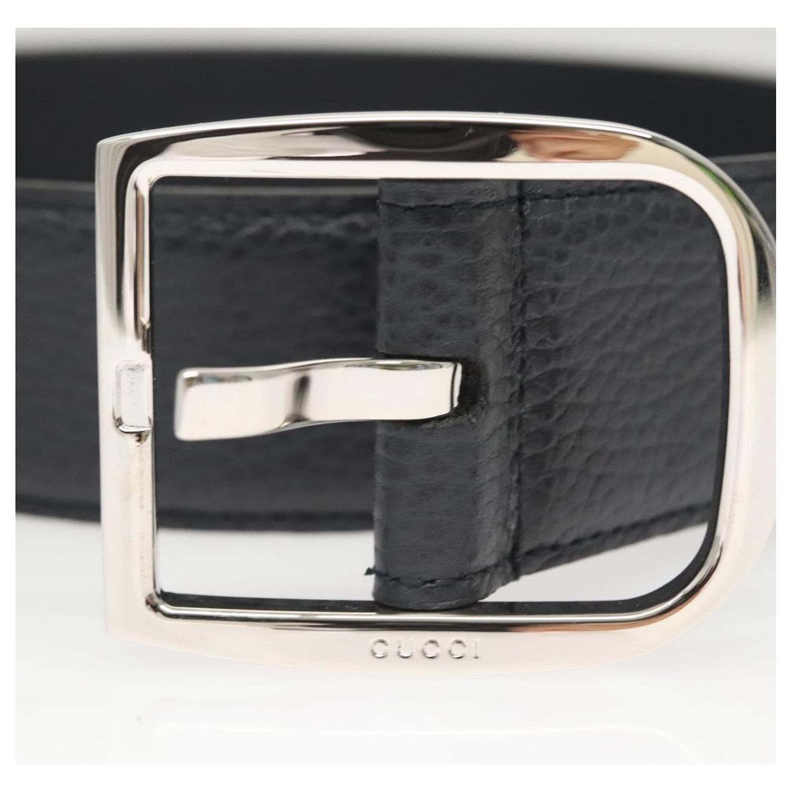 GUCCI Belt Leather Outlet 38.2 display picture 1
