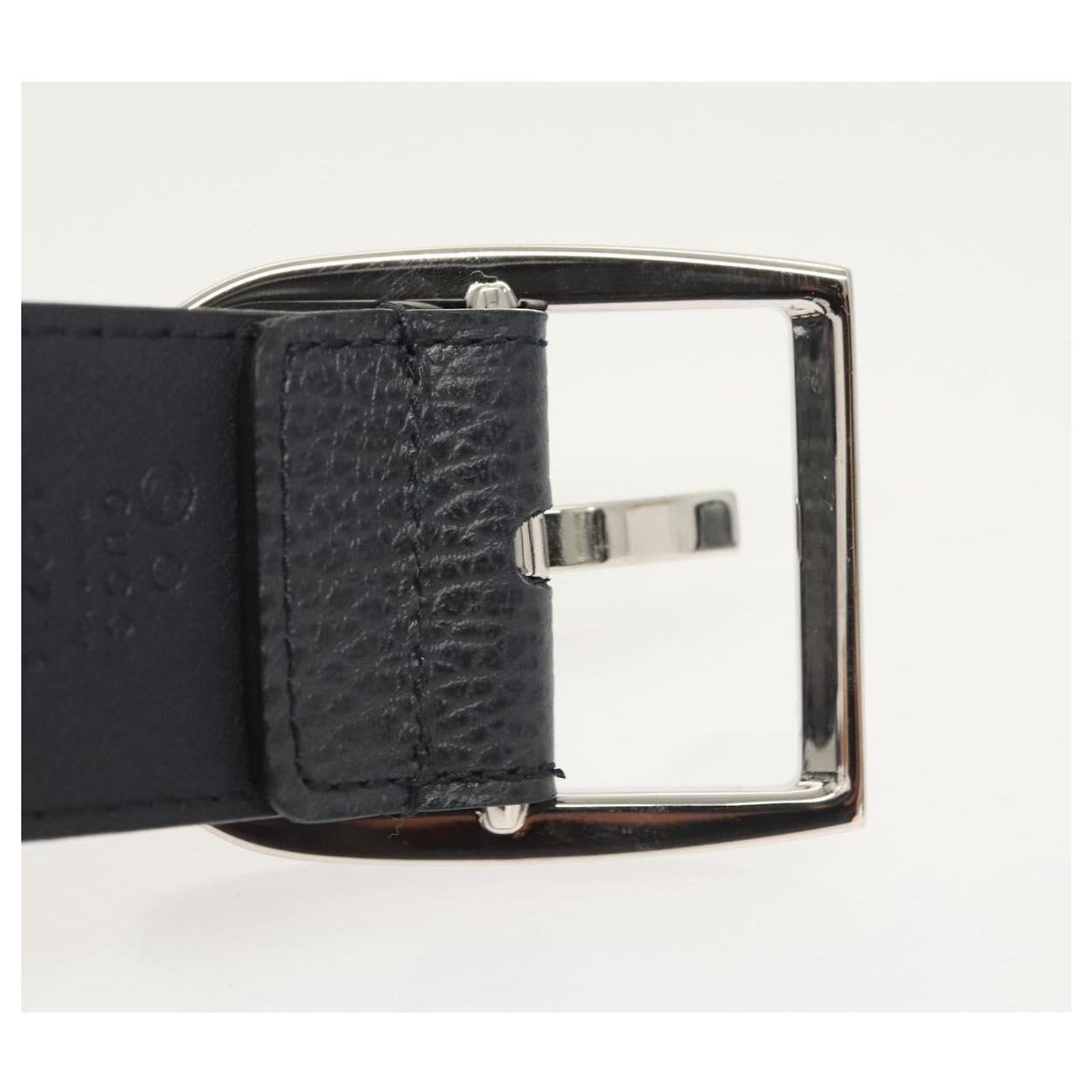GUCCI Belt Leather Outlet 38.2\