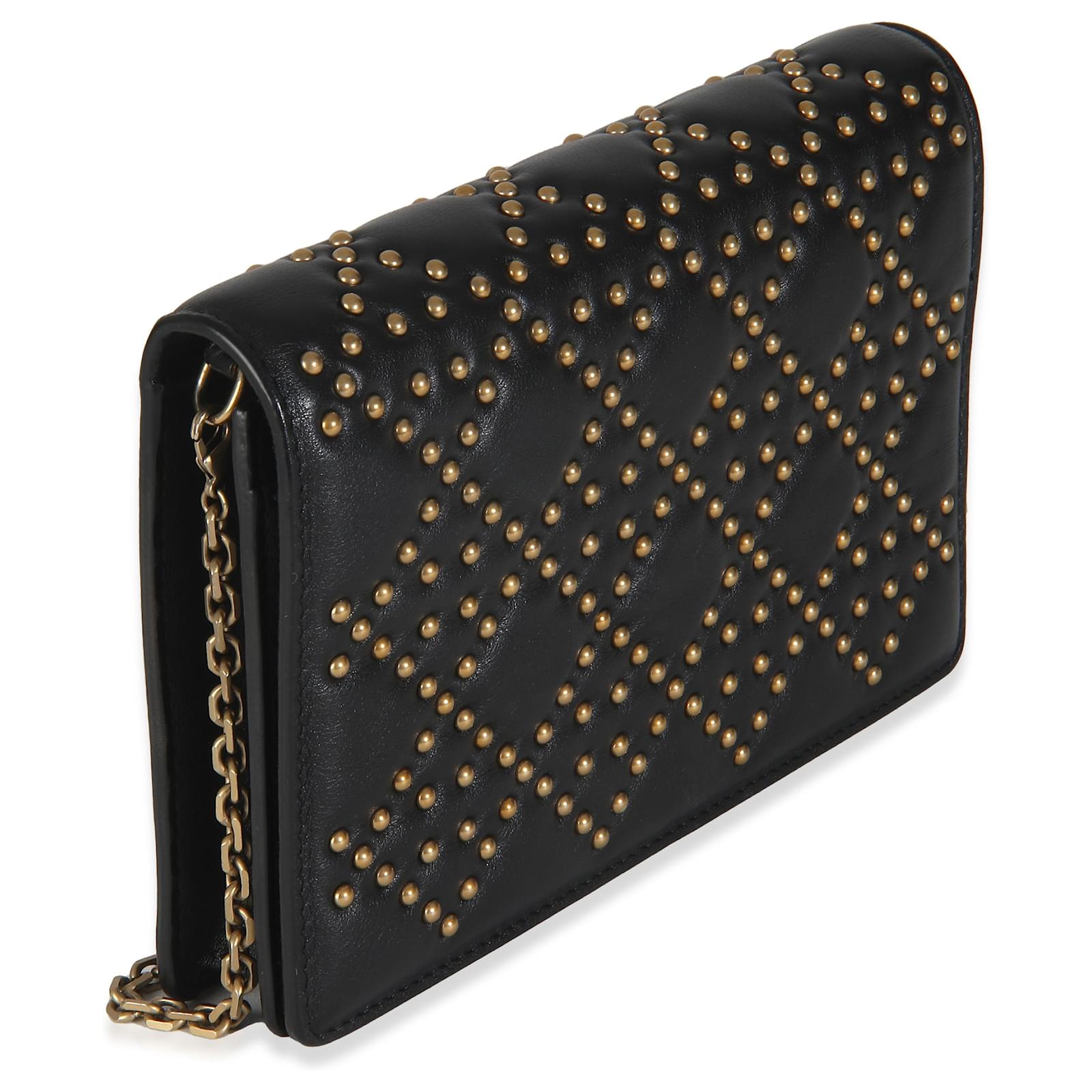 小物 Dior Lady Dior Medium Wallet Noir Medium Lady Dior Zipped Wallet Black Cannage Lambskin | DIOR