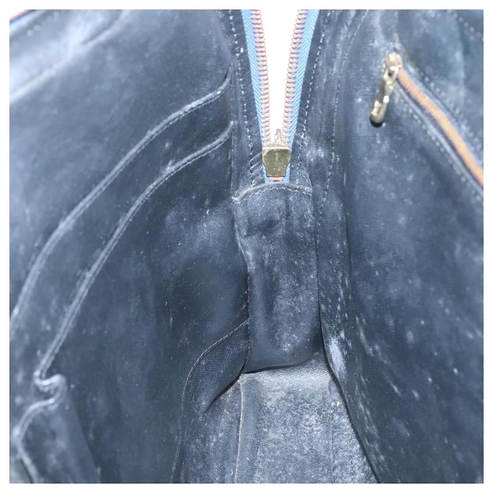 LOUIS VUITTON Epi Porte Documents Voyage Business Bag Blue M54475 Auth bs26141 Leather  ref.2256042