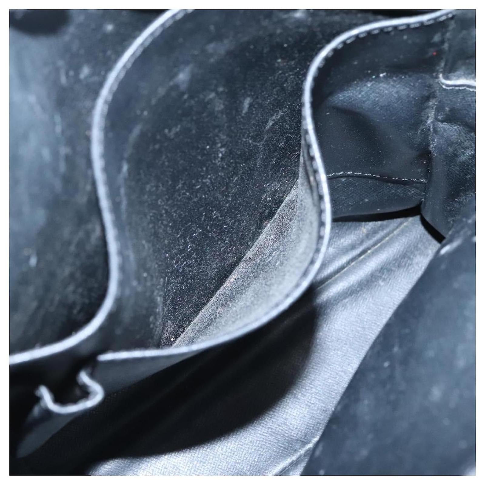 LOUIS VUITTON Epi Porte Documents Voyage Business Bag Blue M54475 Auth bs26141 Leather  ref.2256042