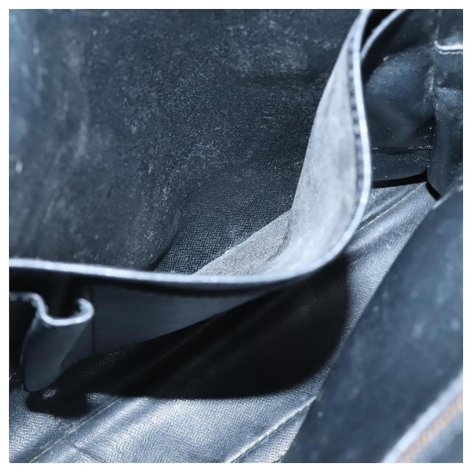 LOUIS VUITTON Epi Porte Documents Voyage Business Bag Blue M54475 Auth bs26141 Leather  ref.2256042