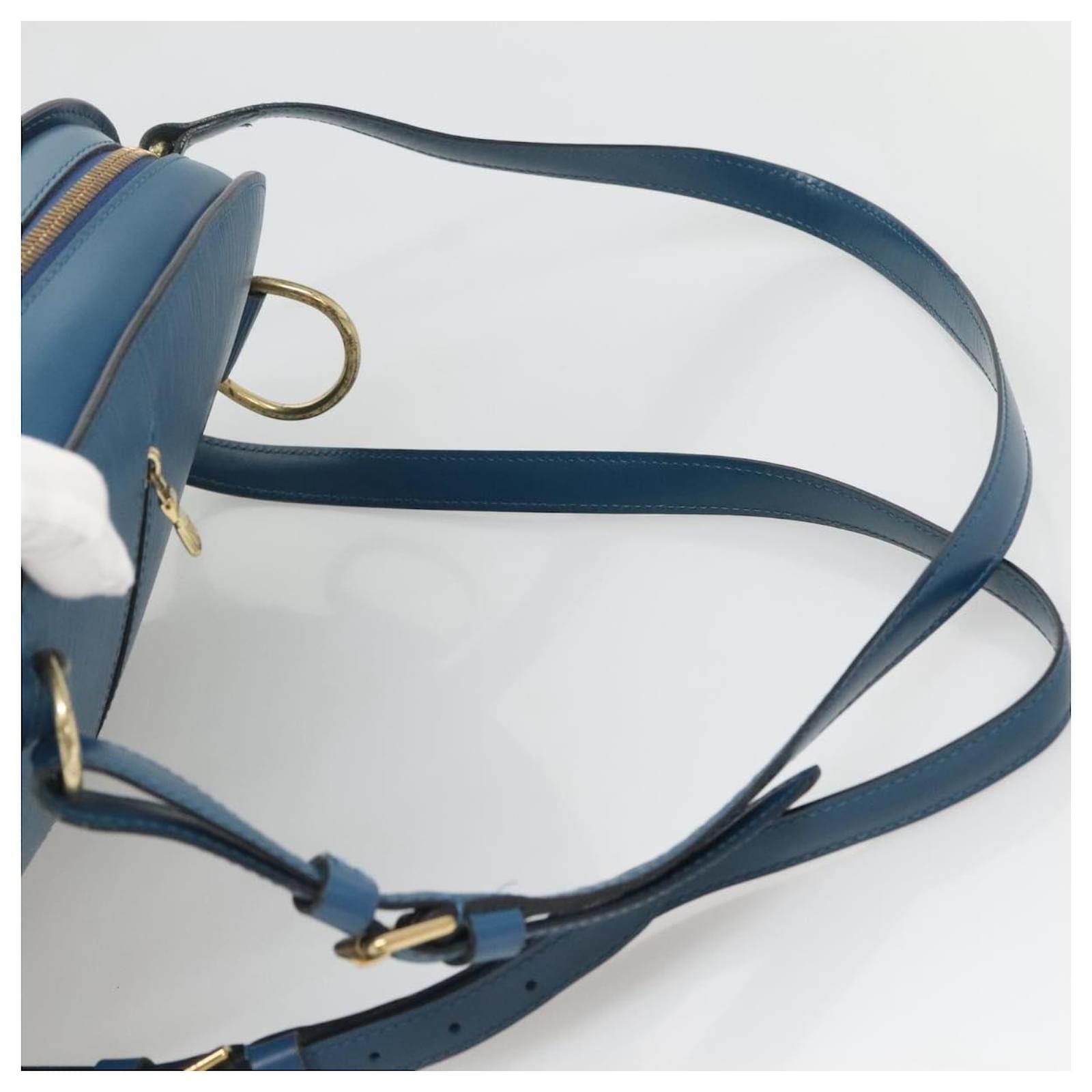 LOUIS VUITTON Epi Mabillon Backpack Blue M52235 LV Auth MX452 Leather  ref.2256129