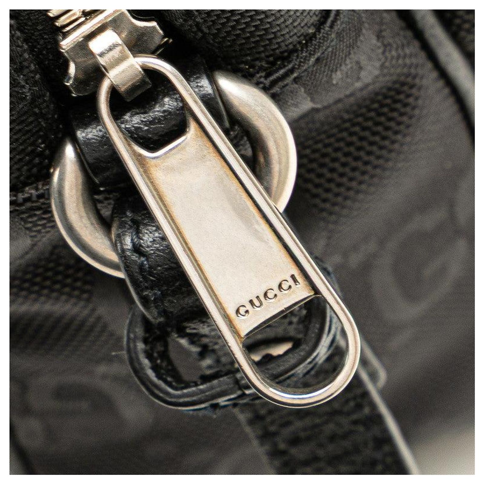 Gucci GG Nylon Off The Grid 2way bag 625850 Black Leather ref.JC2260721 ...