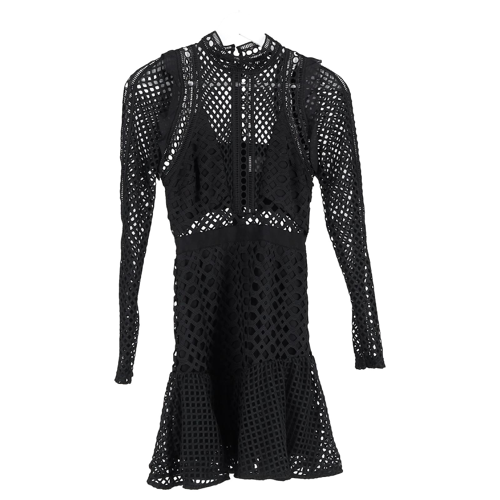 mens black tie dress WW40919] Self-Portrait