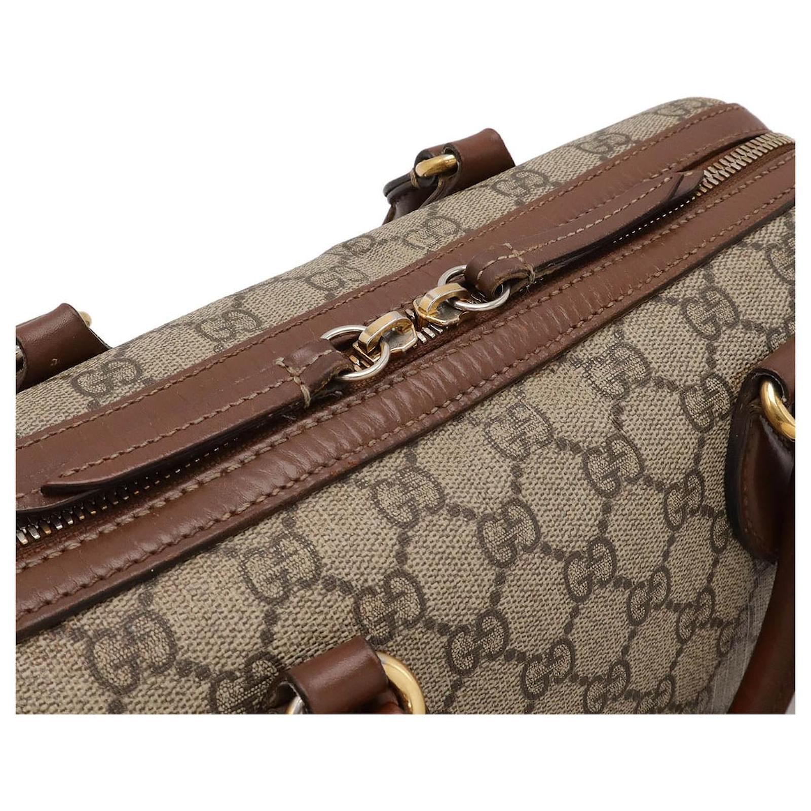 Gucci GG Supreme Mini Boston Tasche 2way Schultertasche 409529