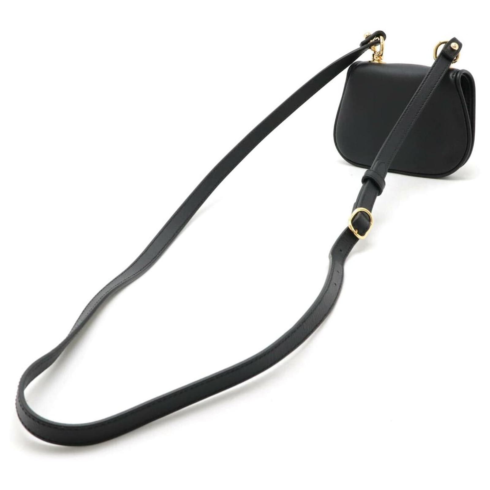 Gucci Leather Blondie 2way Shoulder Bag 698635 Black ref