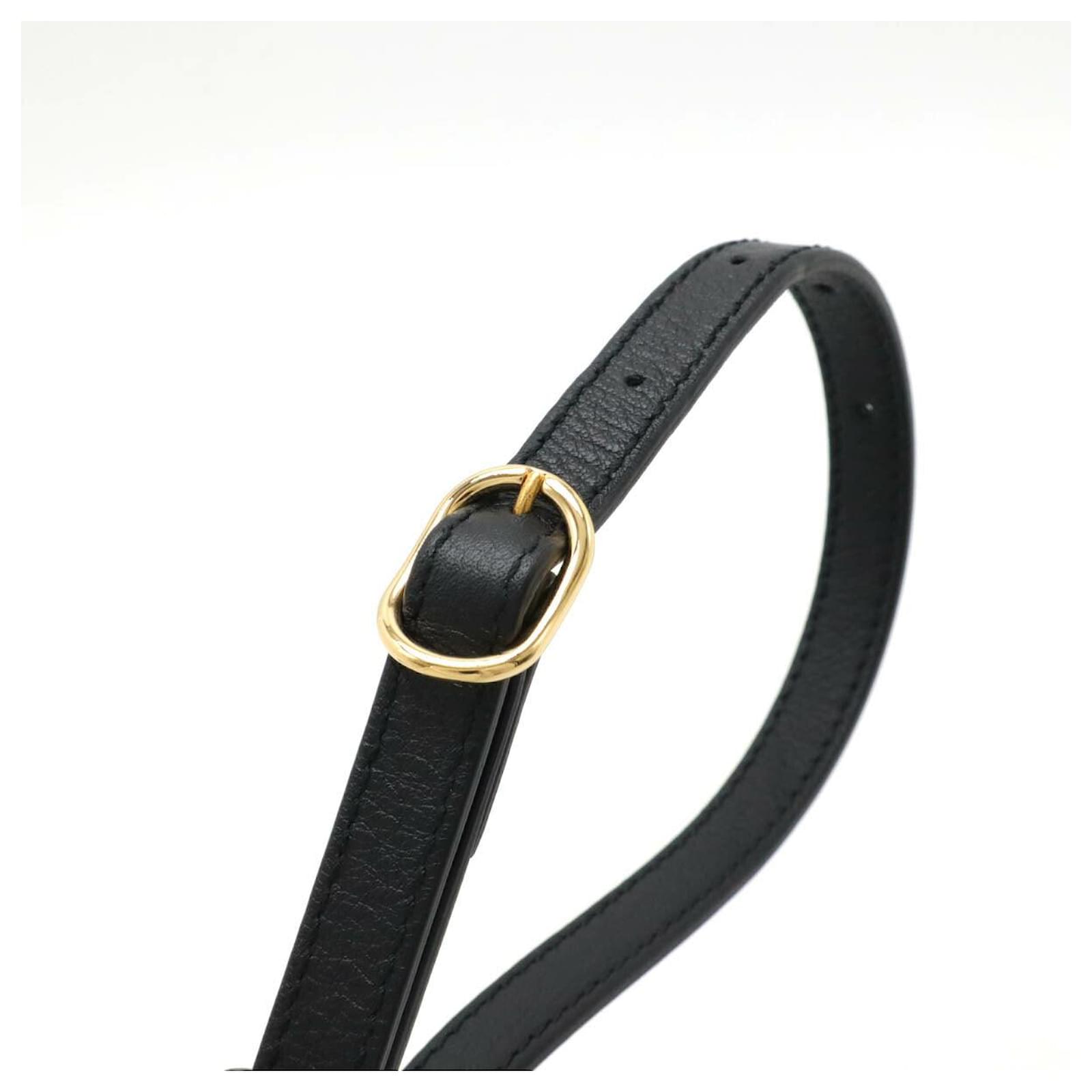 Gucci Leather Blondie 2way Shoulder Bag 698635 Black ref