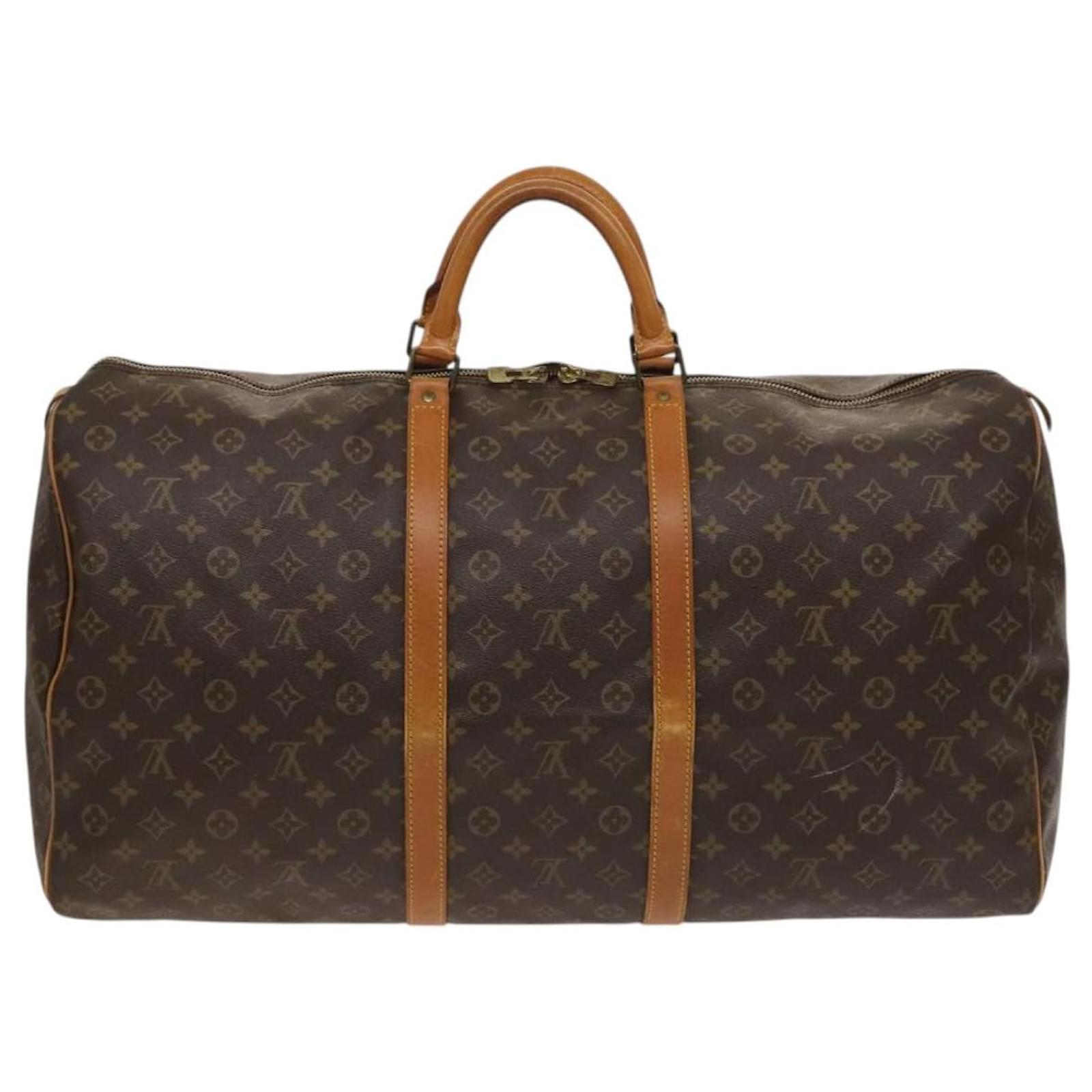 Louis Vuitton Keepall 60 Blue Cloth  ref.2269344