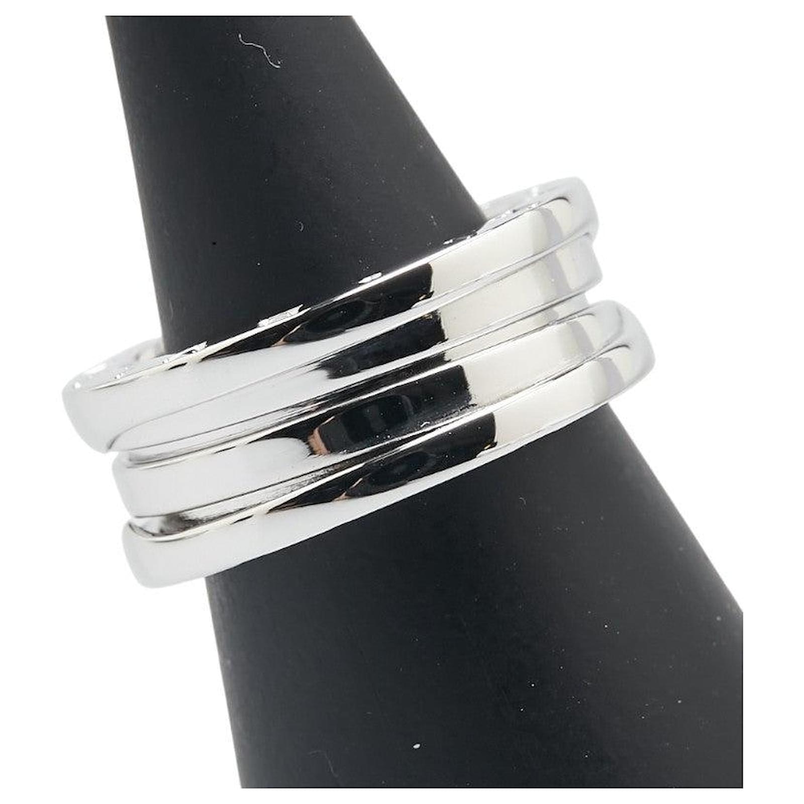 BVLGARI B.zero1 Au750 3バンドリング サイズ10.5 Bulgari BVLGARI B.zero1 Au750 3-band Ring Size 10.5 Silvery