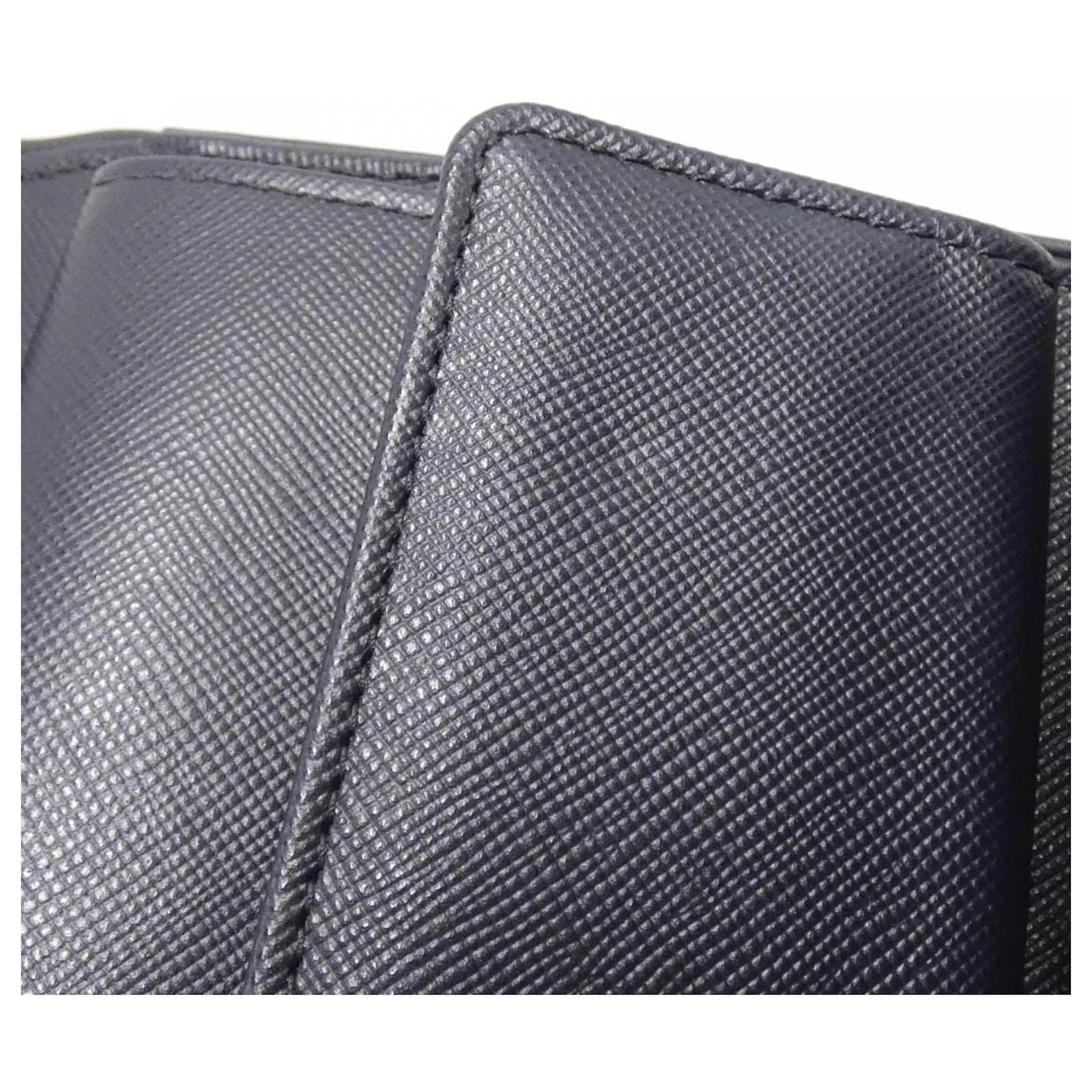 Louis Vuitton Monogram Mini Portefeuille International Wallet Dark blue Cloth ref.2271865