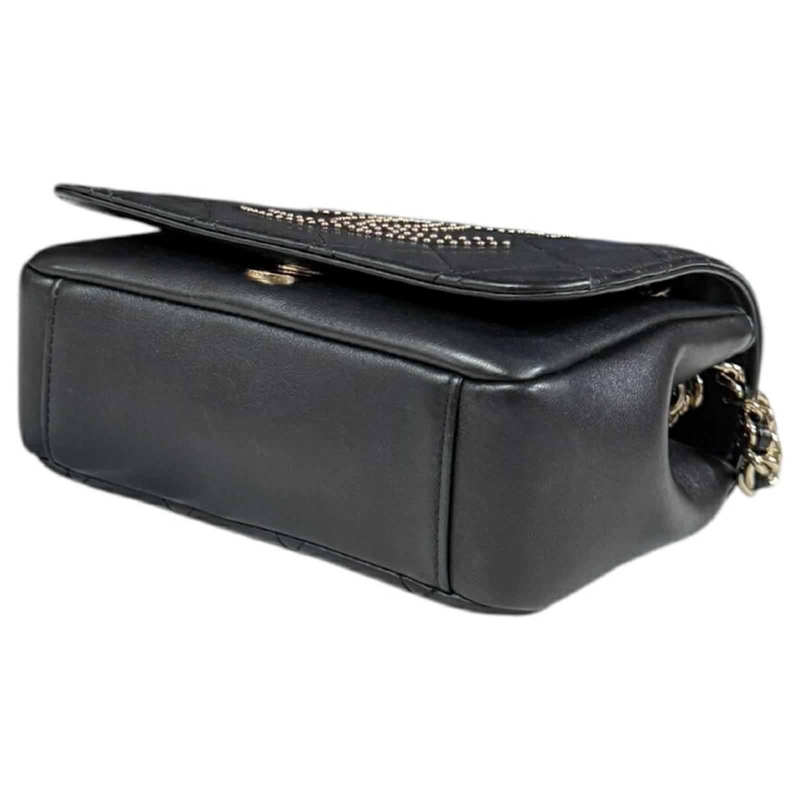 CHANEL  手袋 7 1/2  ブラック COCO マークステッチ スエード CHANEL 手袋 7 1/2 ブラック COCO マークステッチ スエード
