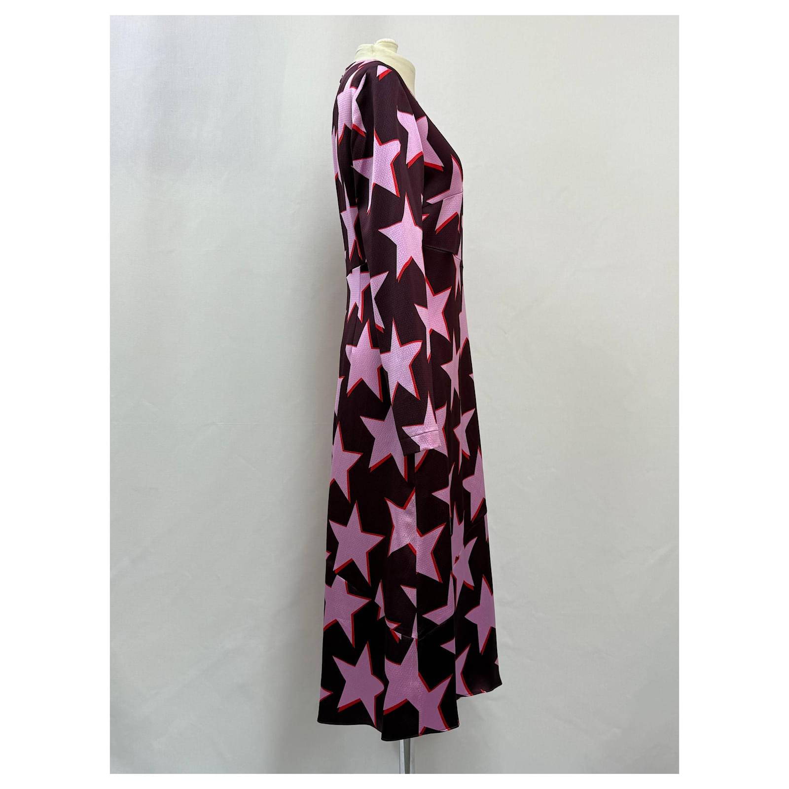 printed asymmetric midi dress Pink And Peach Abstract Printed Asymmetric Cut Out Midi Dress – AX Paris US main image 1