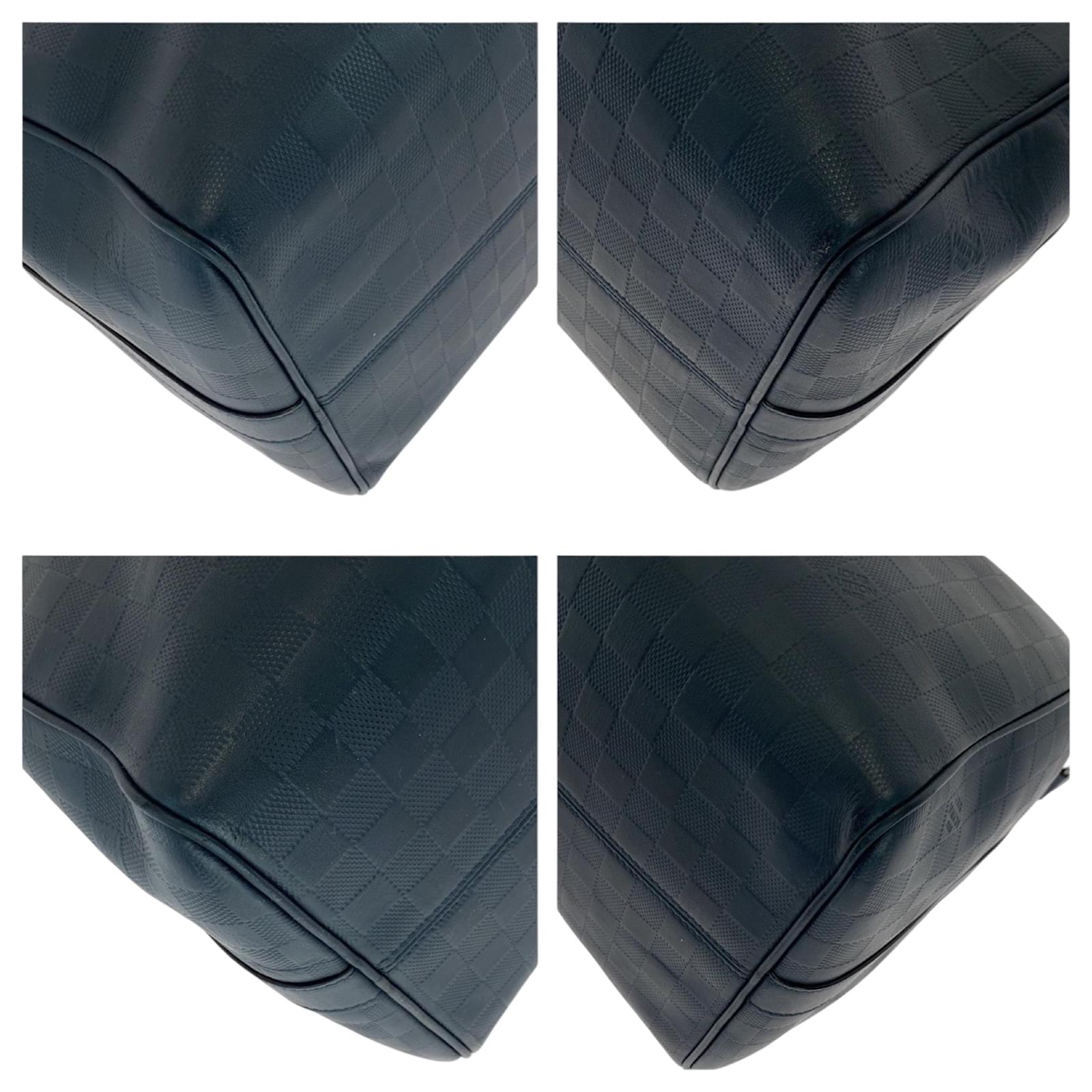 Louis Vuitton Keepall Bandouliere 45 Navy blue Leather  ref.2274857