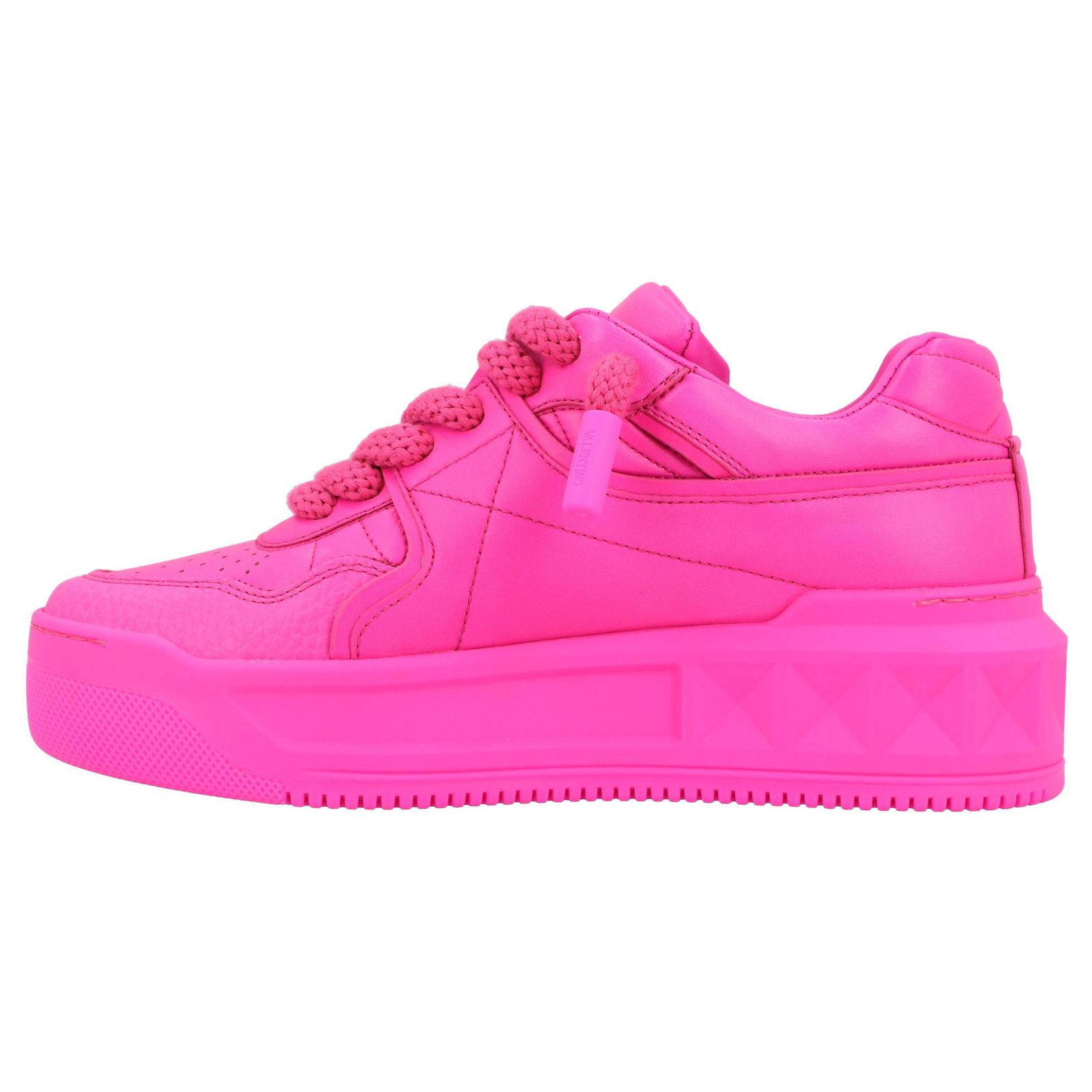Valentino Garavani Valentino One Stud Xl Leather Sneakers Pink ref