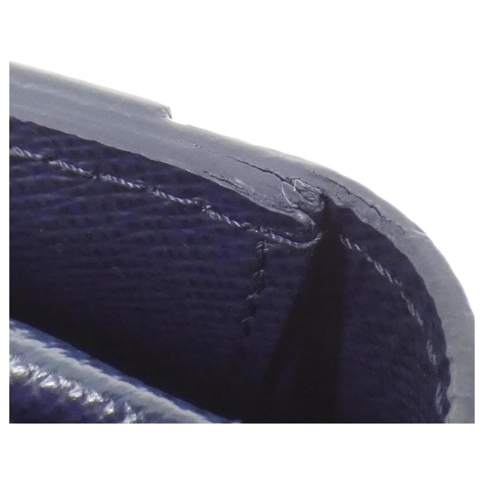 Louis Vuitton Epi Portefeuille Sarah M60585 Wallet Blue Leather ref.2276520