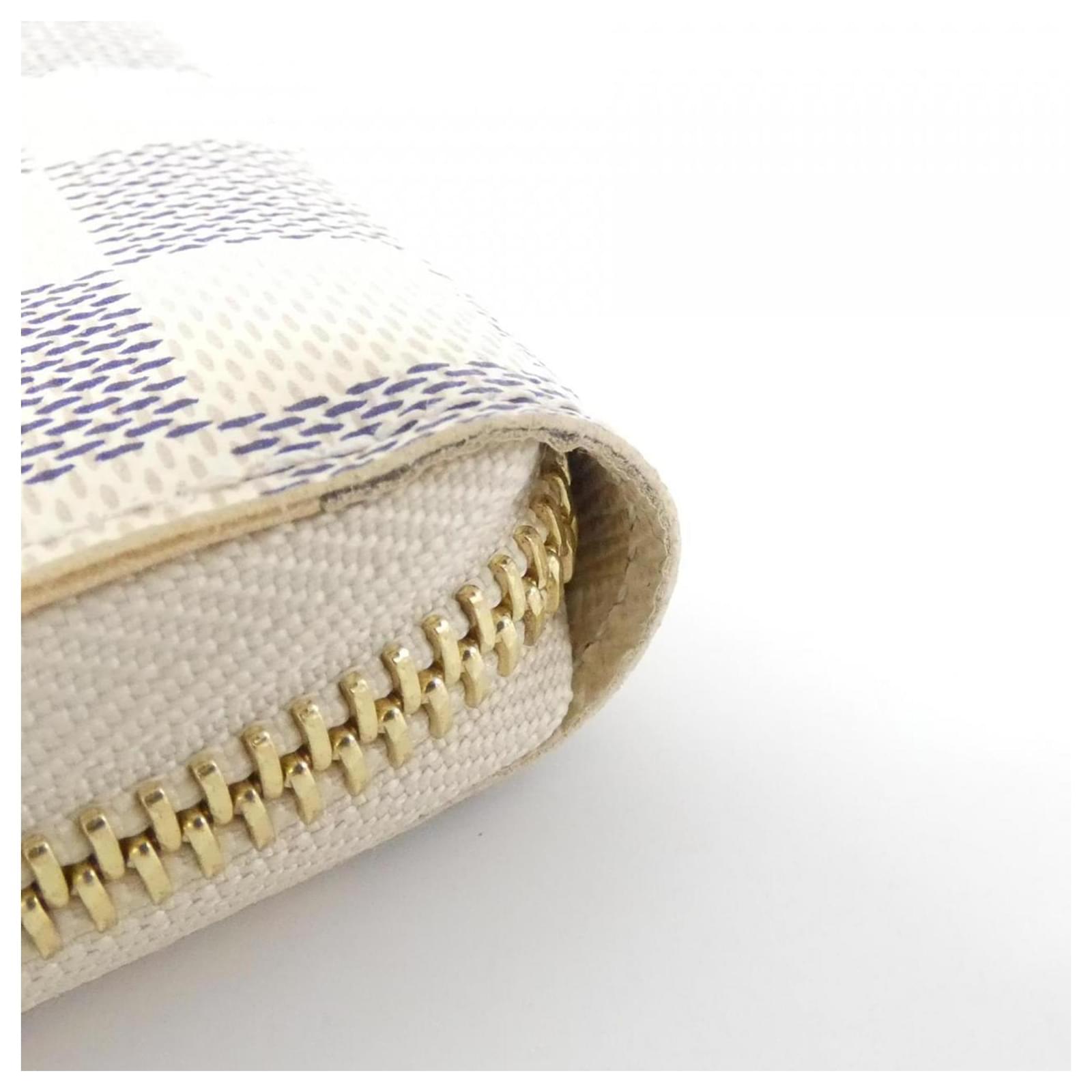 Louis Vuitton Damier Azur Zippy Wallet Cloth  ref.2276581