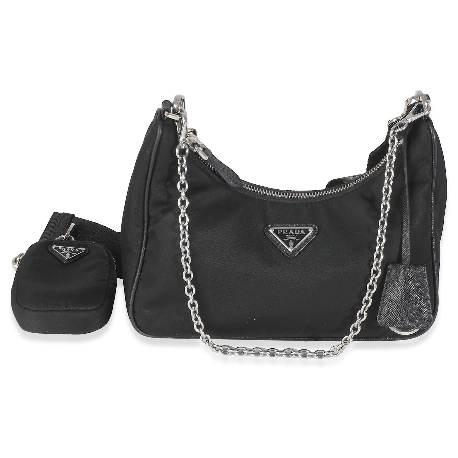 Prada Black Re-Nylon Re-Edition 2005 Bag ref.2277262 - Joli