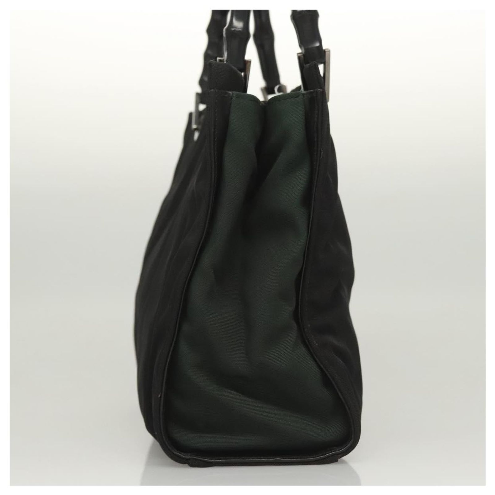 Gucci Bamboo Black Nylon ref.2278298 - Joli Closet