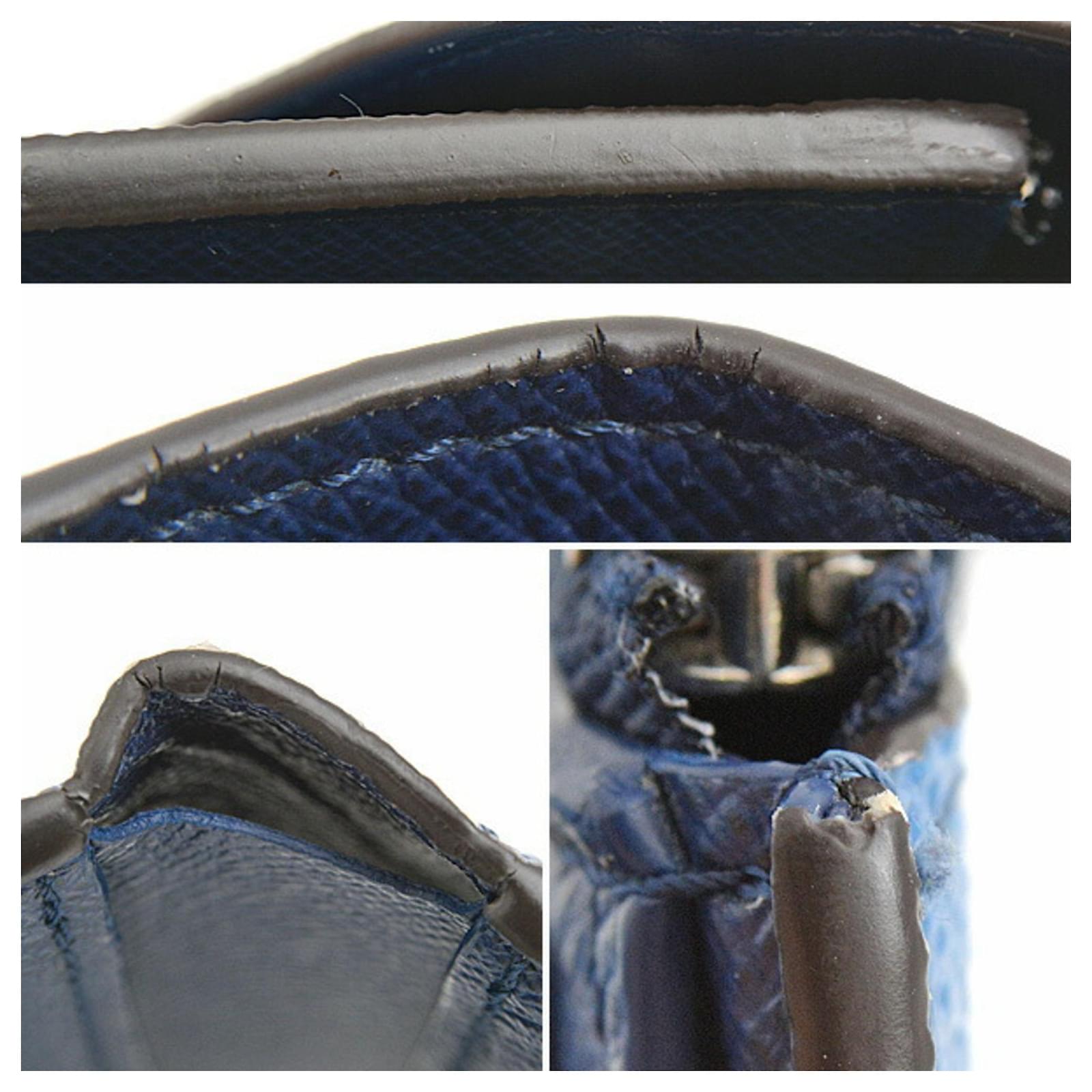 Louis Vuitton Monogram Escal Tri-fold Wallet Blue Plastic  ref.2278363