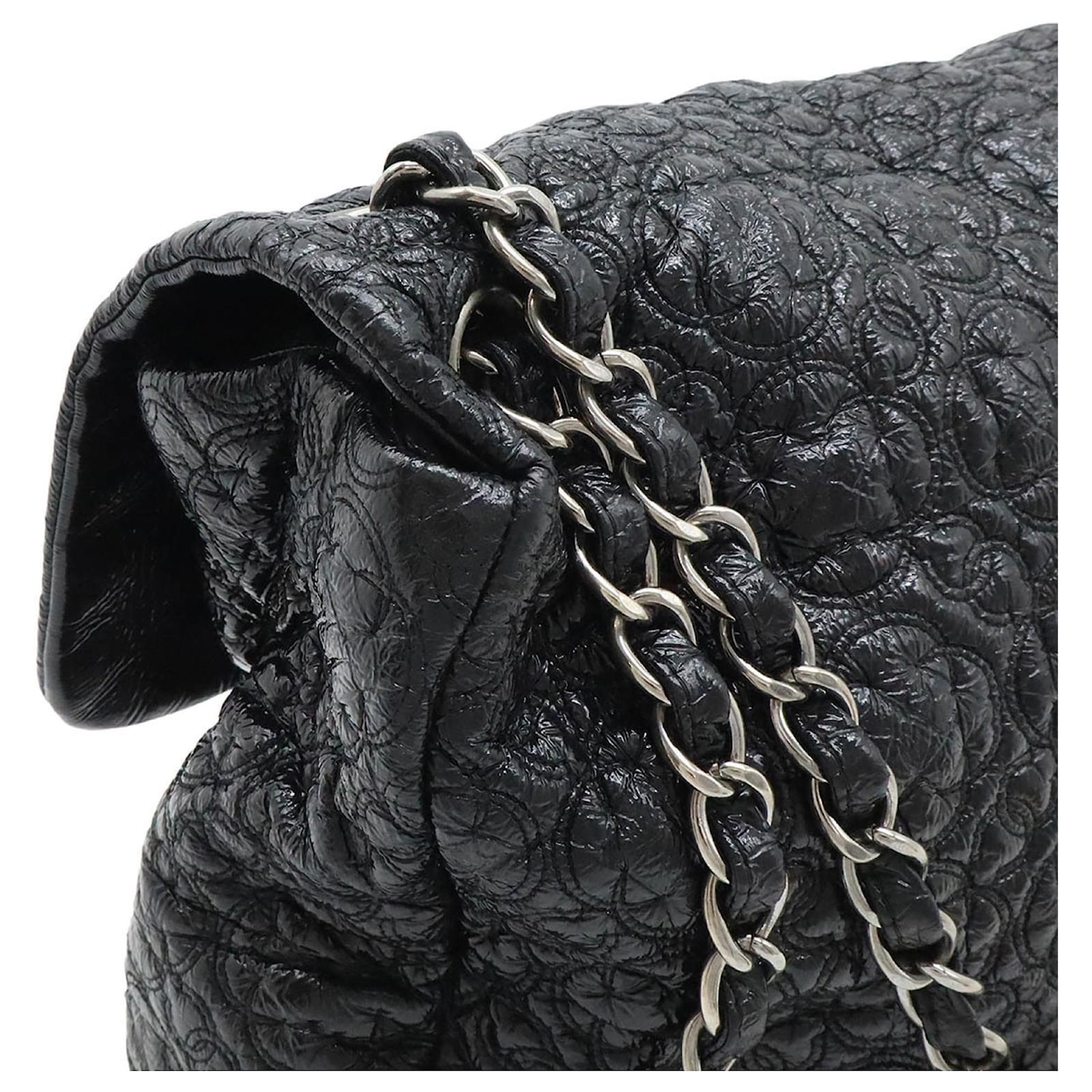 Chanel Camellia Coco Mark Double Chain Shoulder Bag (Sold) - Joli