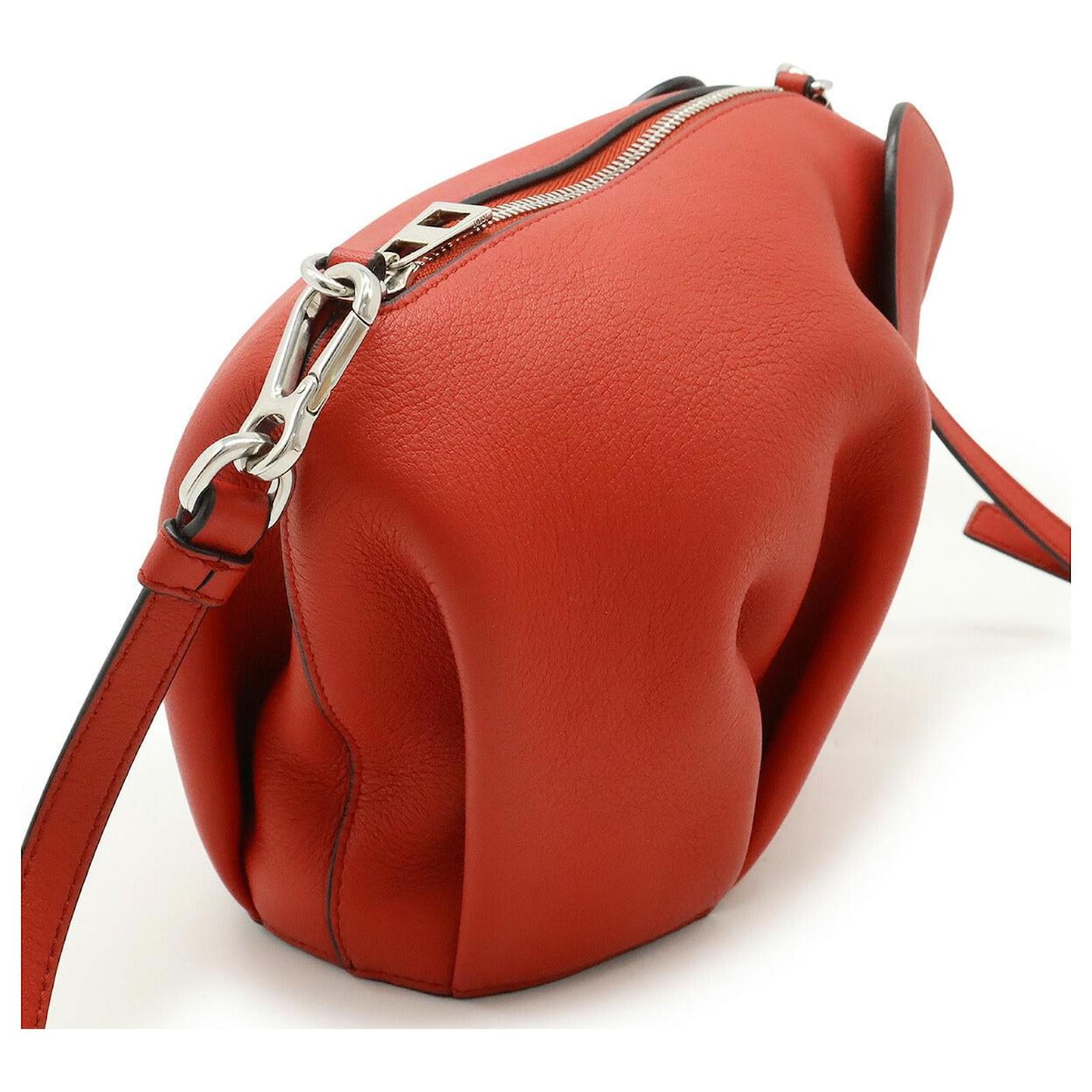 RITAO CHAN　　LOEWE 60周年 レッドスエード バッグ RITAO CHAN様専用 LOEWE 60周年 レッドスエード バッグ