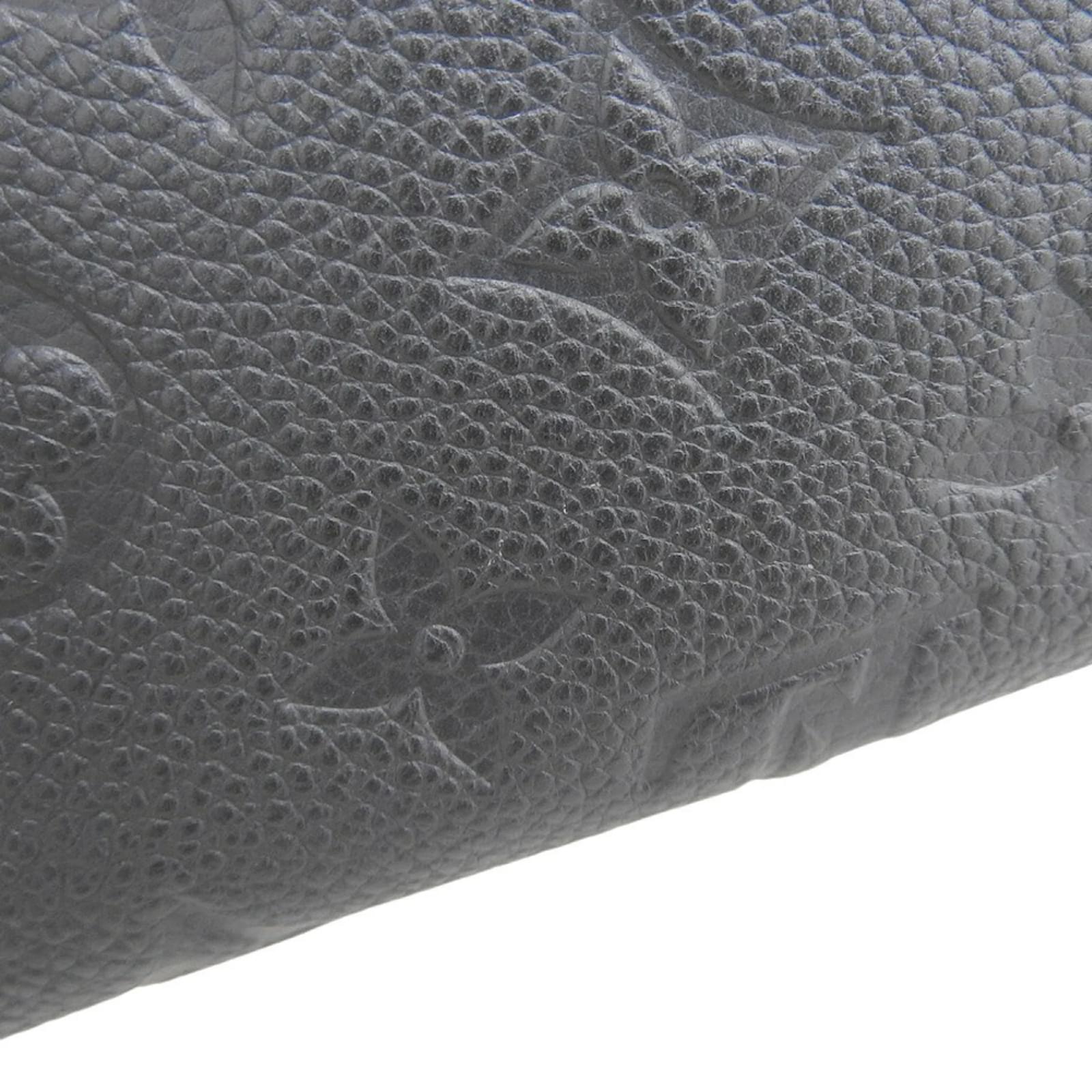 Louis Vuitton Monogram Empreinte Long Wallet Navy blue Cloth  ref.2282215