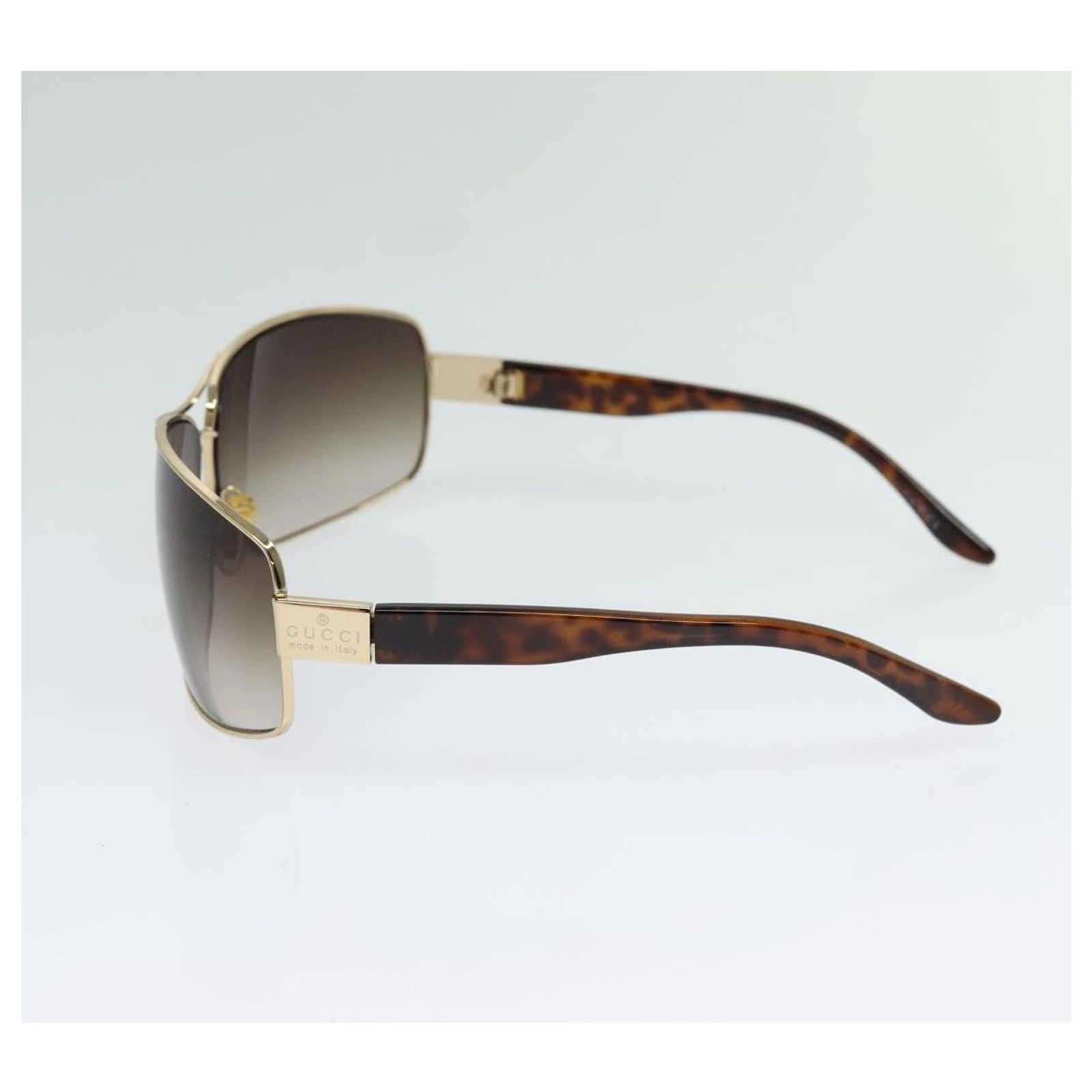 GUCCI Sunglasses plastic Brown Auth bs26397 ref.JC2282612  display picture 2