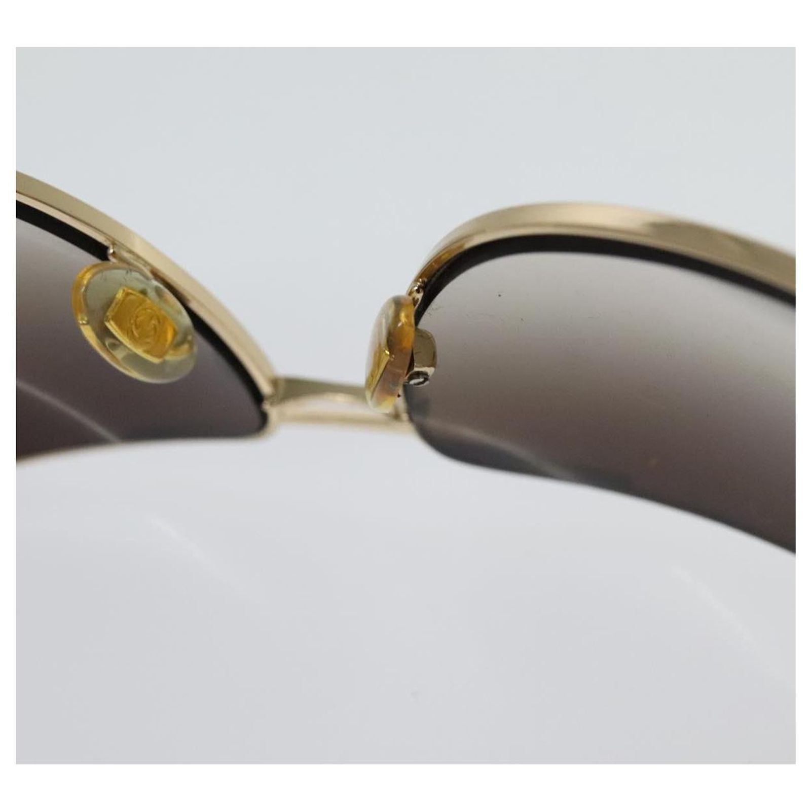 GUCCI Sunglasses plastic Brown Auth bs26397 Sunglasses Gucci Brown in Plastic - 41774167 main image 3