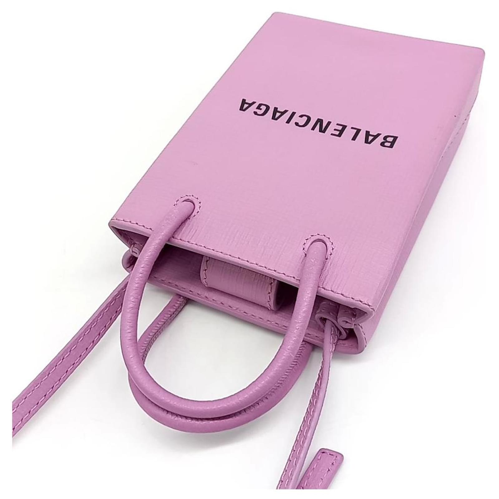 BALENCIAGA フォンホルダー クロコ