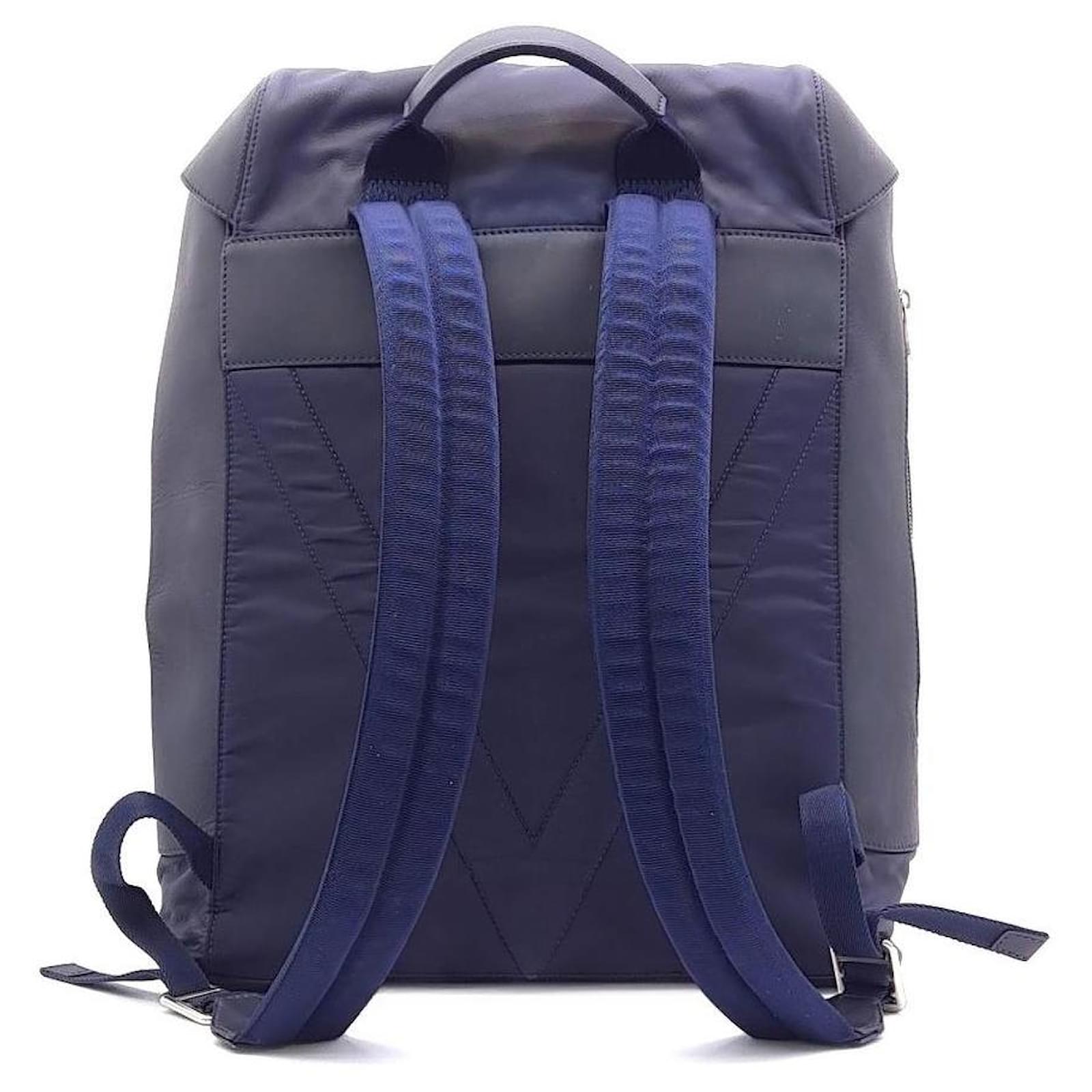 LOUIS VUITTON V Line Pulse Backpack (7640698) Blue ref.2283911