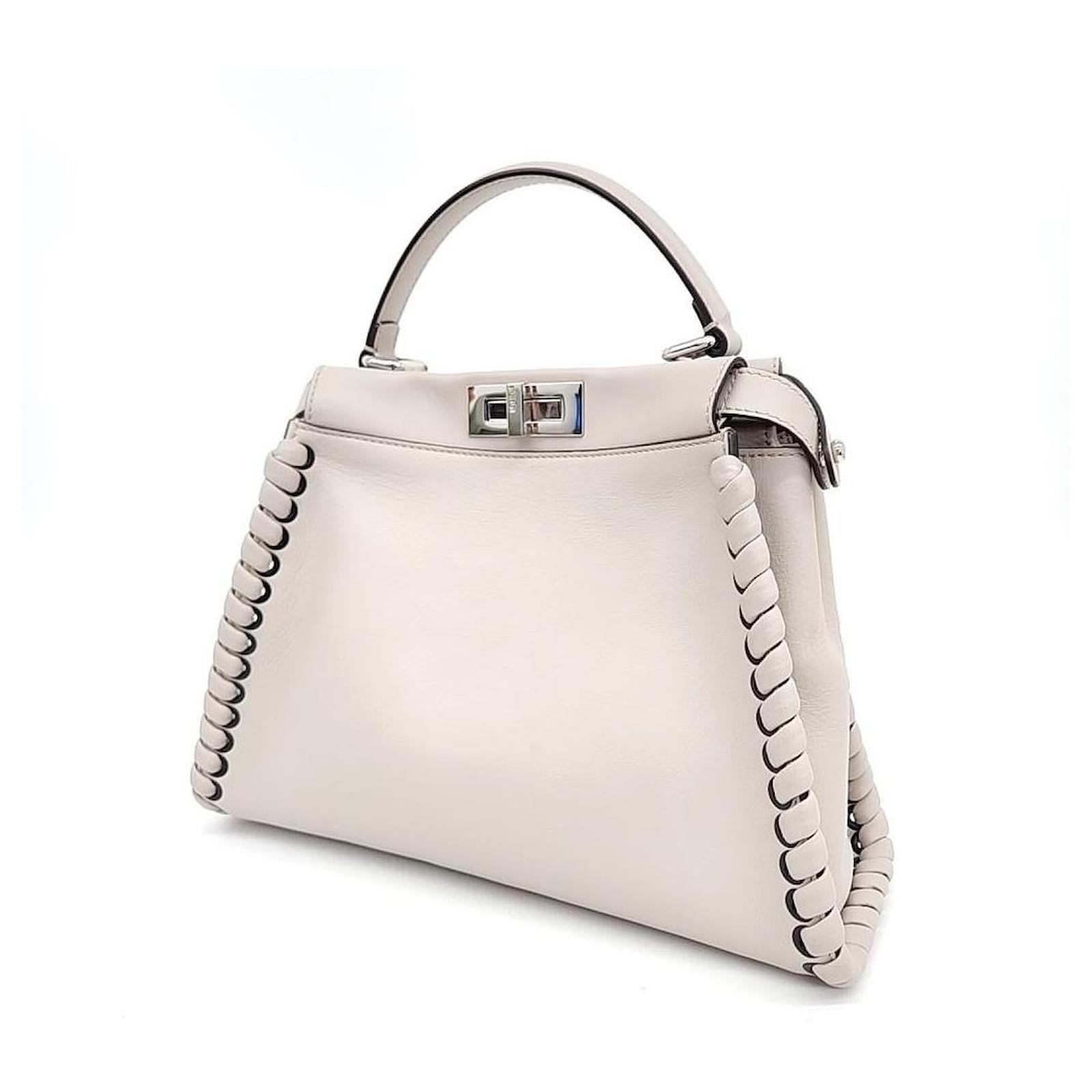 Fendi Peekaboo Medium (8bn290) mit Schultergurt (2142877) Braun