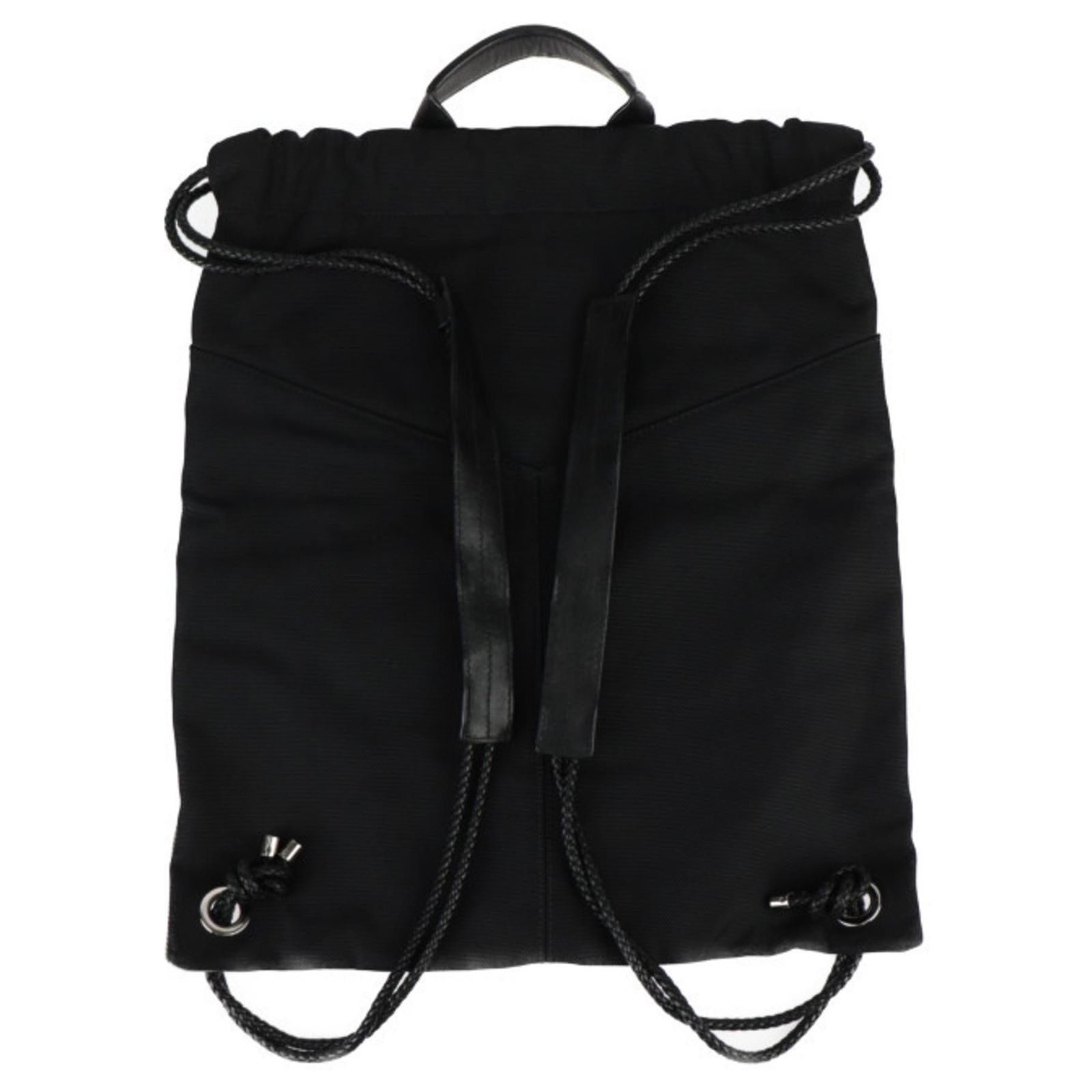 Jimmy Choo Marlon Backpack Black Leather Cloth ref.2287210 