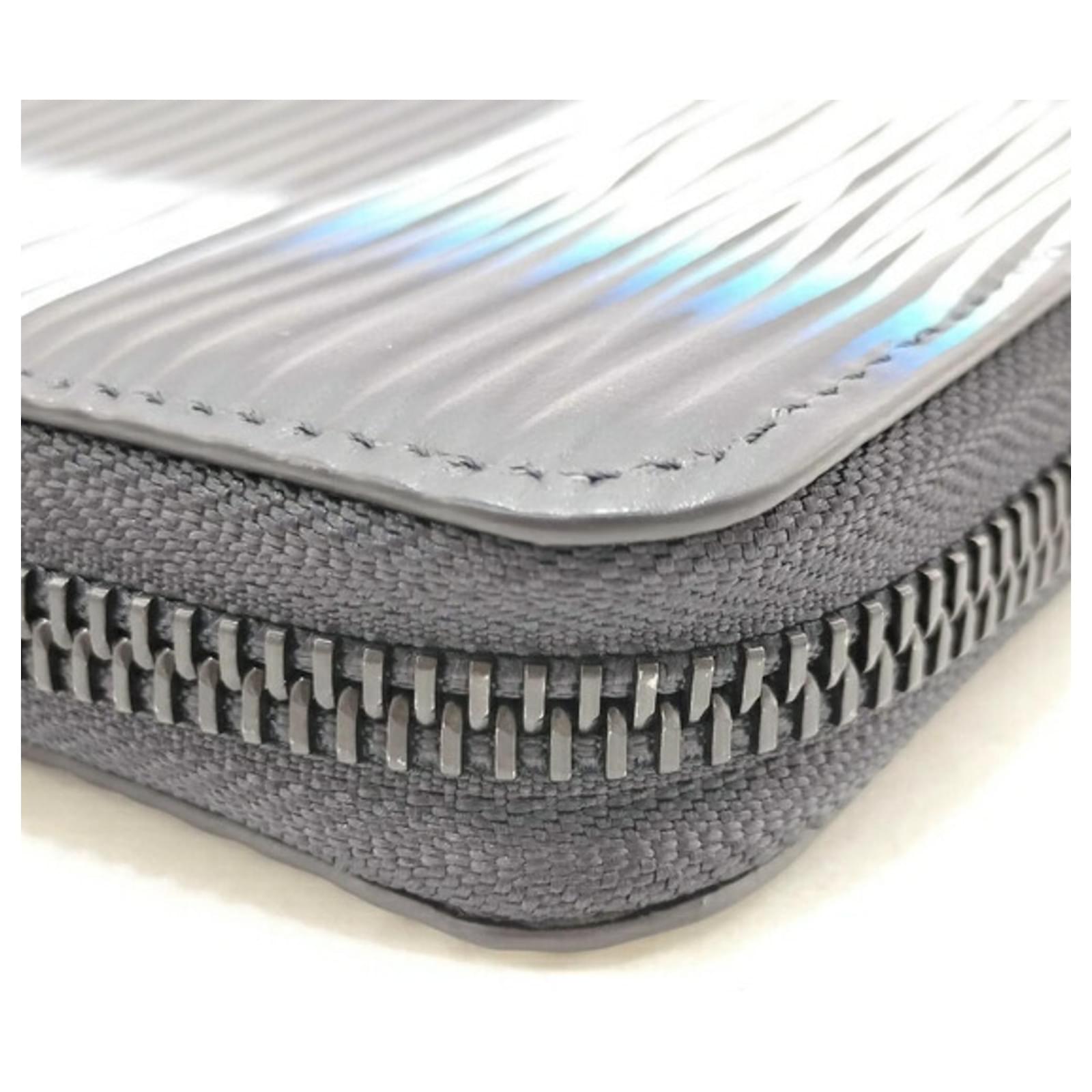 Louis Vuitton Long Wallet Black White Blue Navy blue Leather ref.2287283