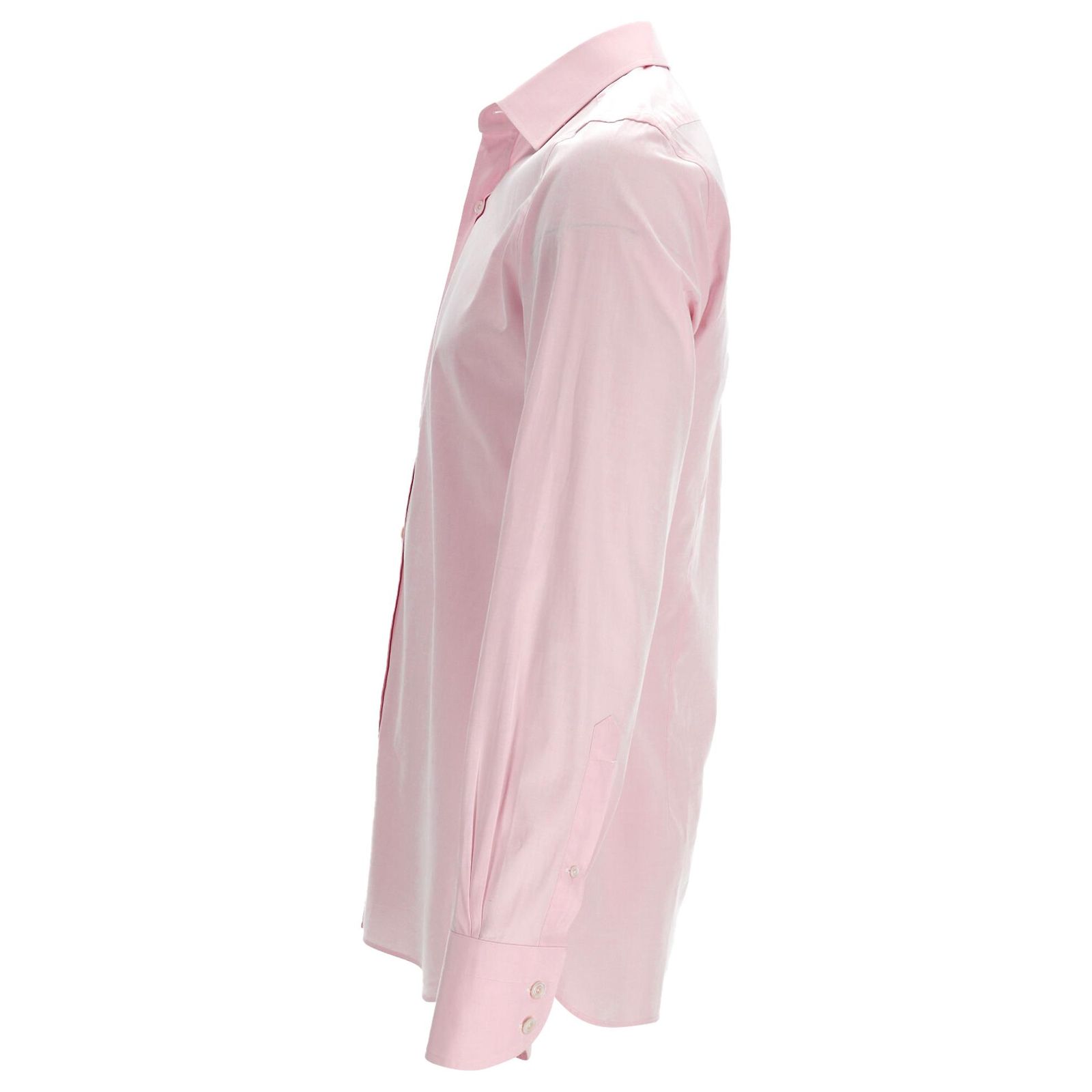 Chemise Tom Ford Popeline Coton Bleu Clair Taille 40 - État Parfait, Occasion