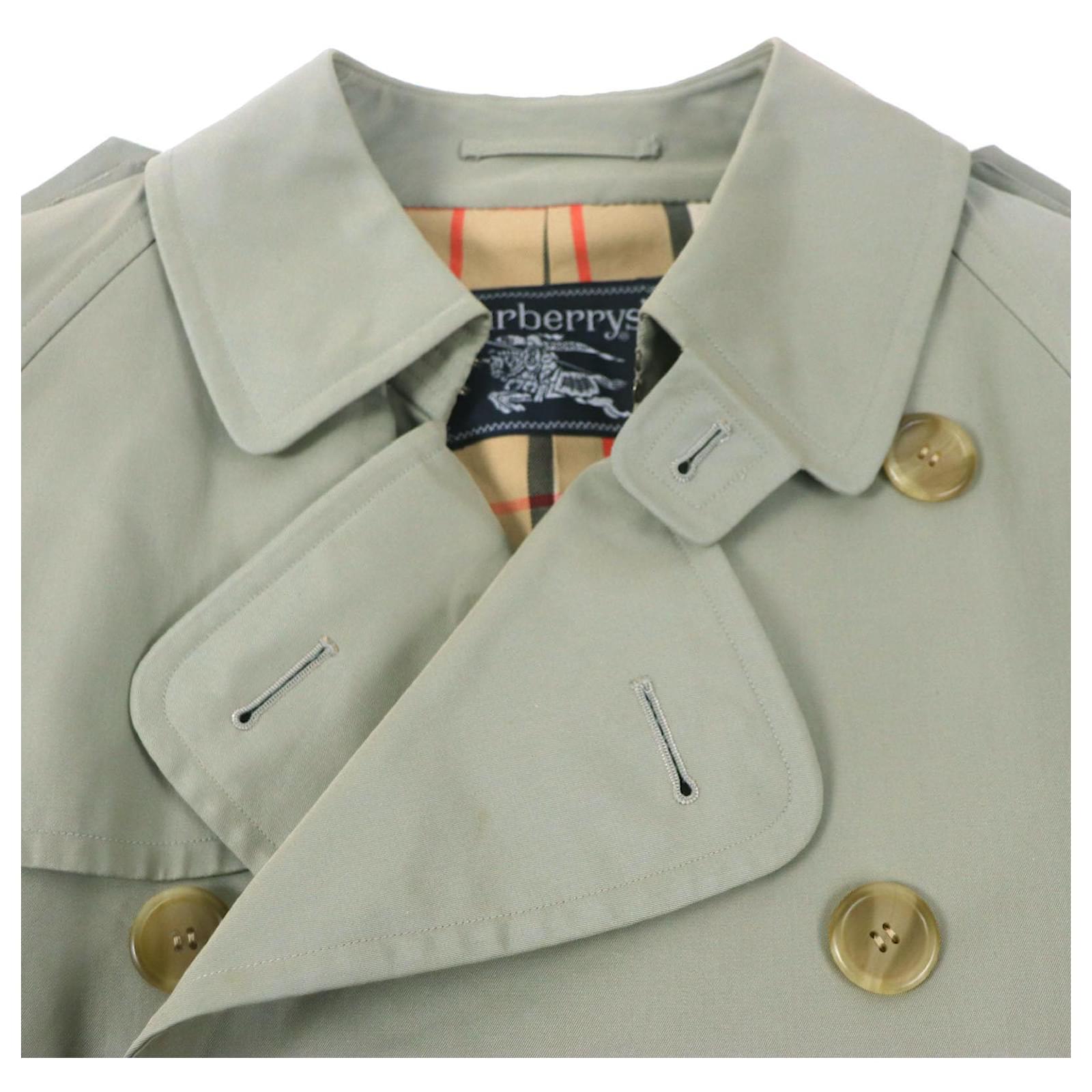 Burberry Vintage Cotton Trench Coat Multiple colors ref