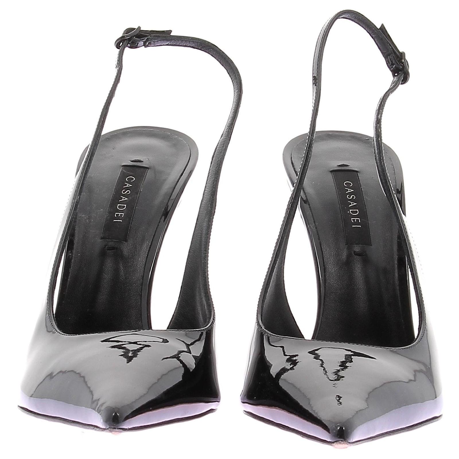 【CASADEI】 Superblade Patent Leather Slingbacks 1G590X080MC1481_3607_0.jpg
