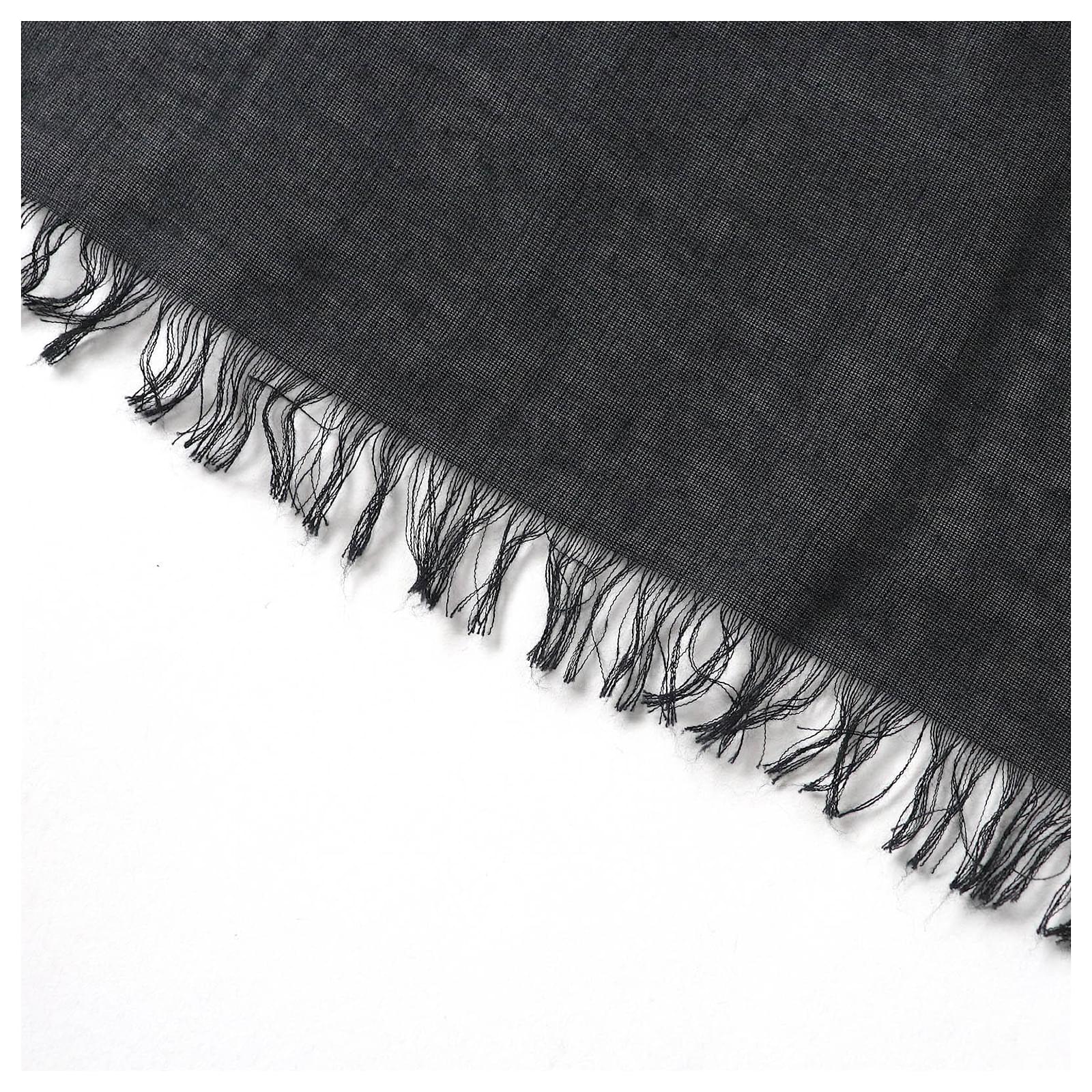 Gucci Coco Capitan Print Shawl Scarf Black Cloth ref.2291996